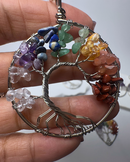 Tree Of Life "Leaning Tree" Earrings