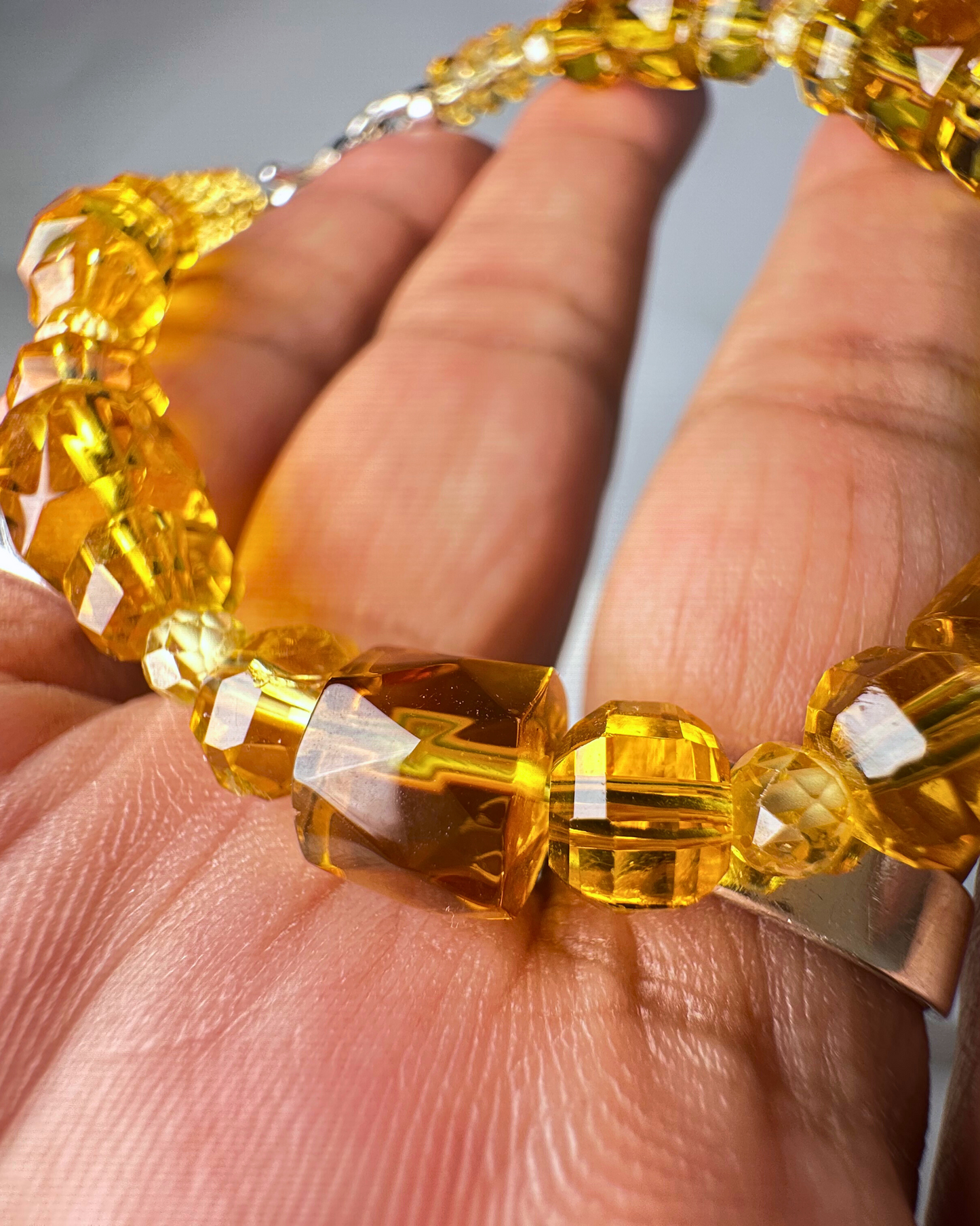 #FeelBetter Bracelet “LUCRATIVE” Citrine