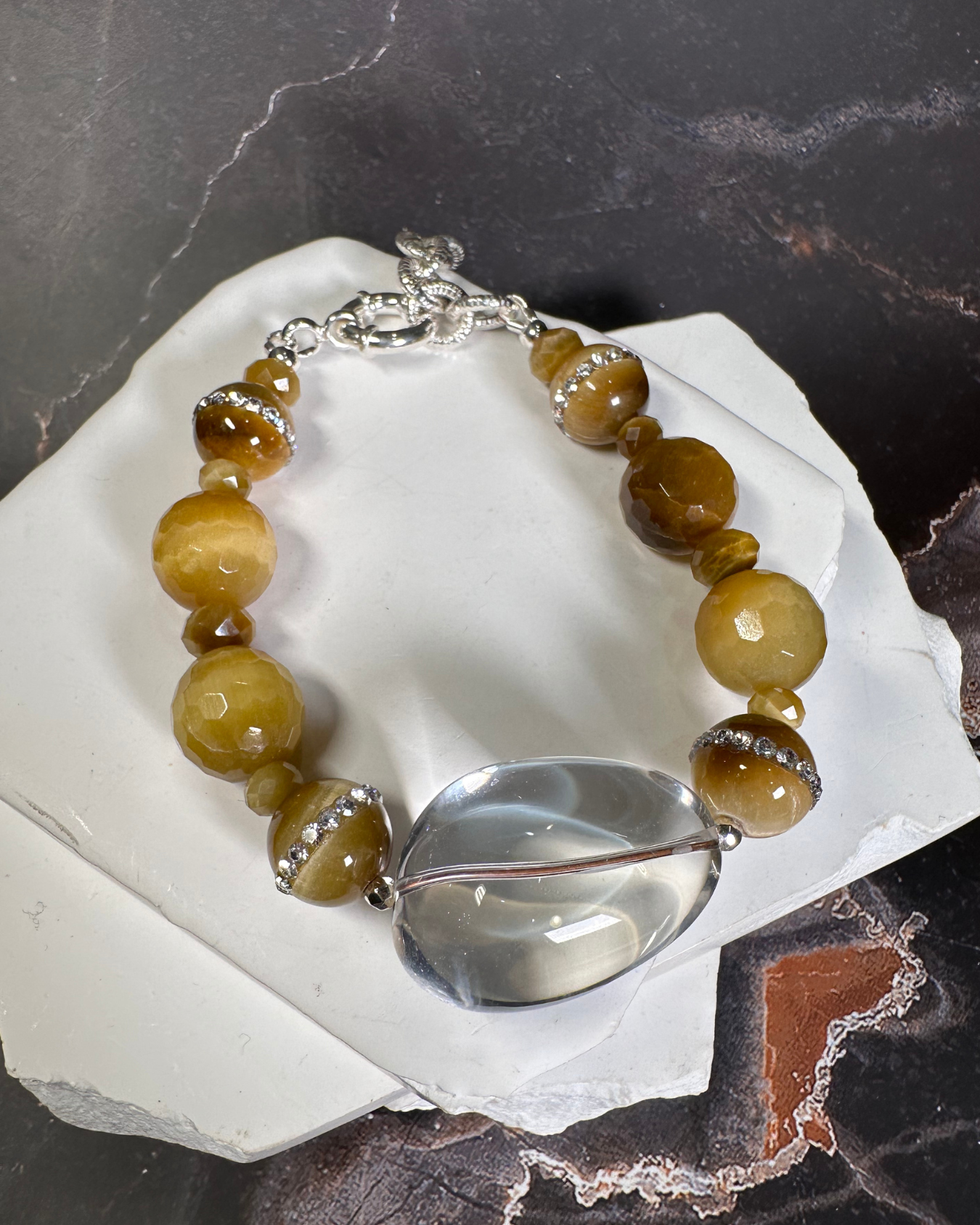 Honey Quartz Bracelet