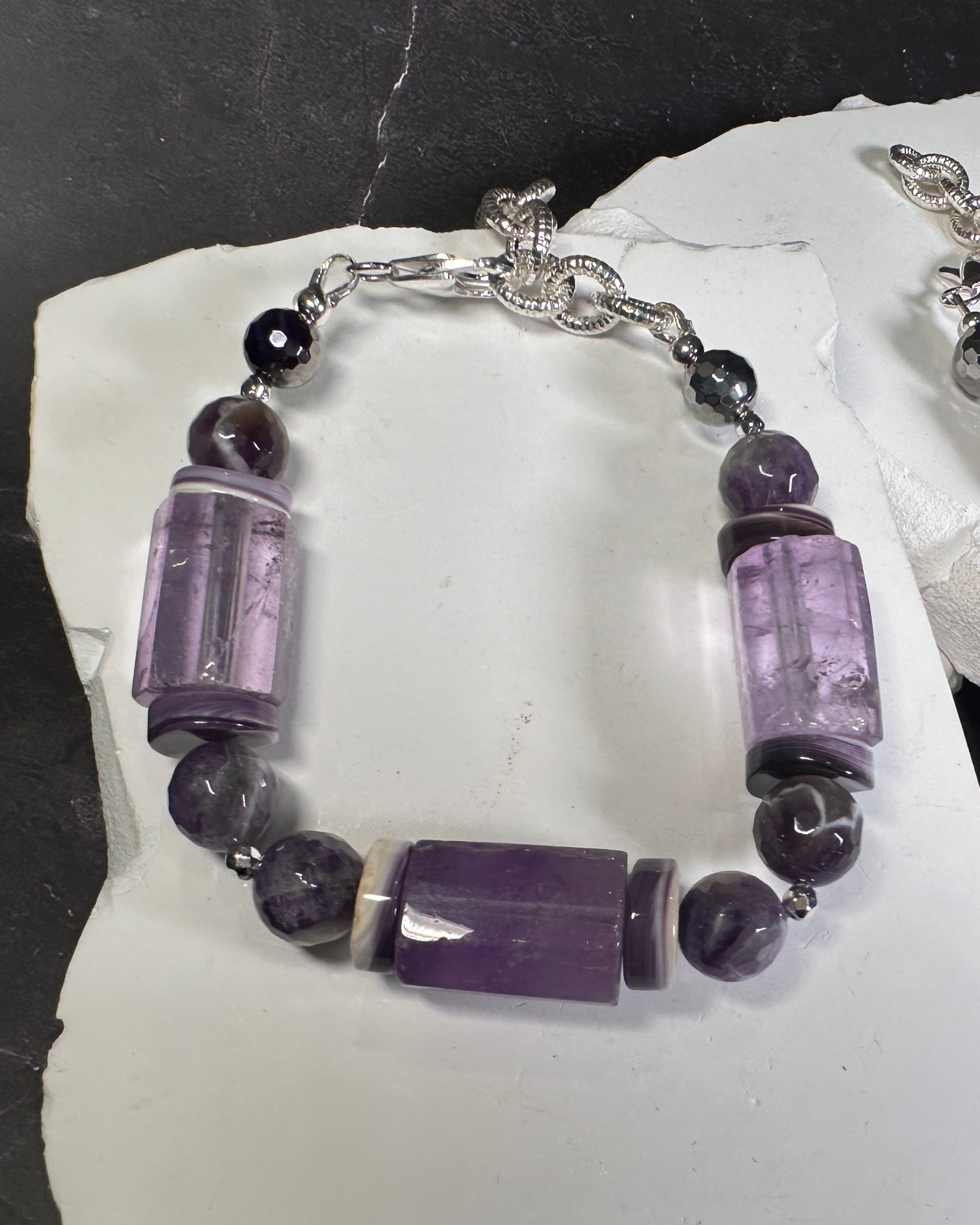 Amethyst Amazon Bracelets