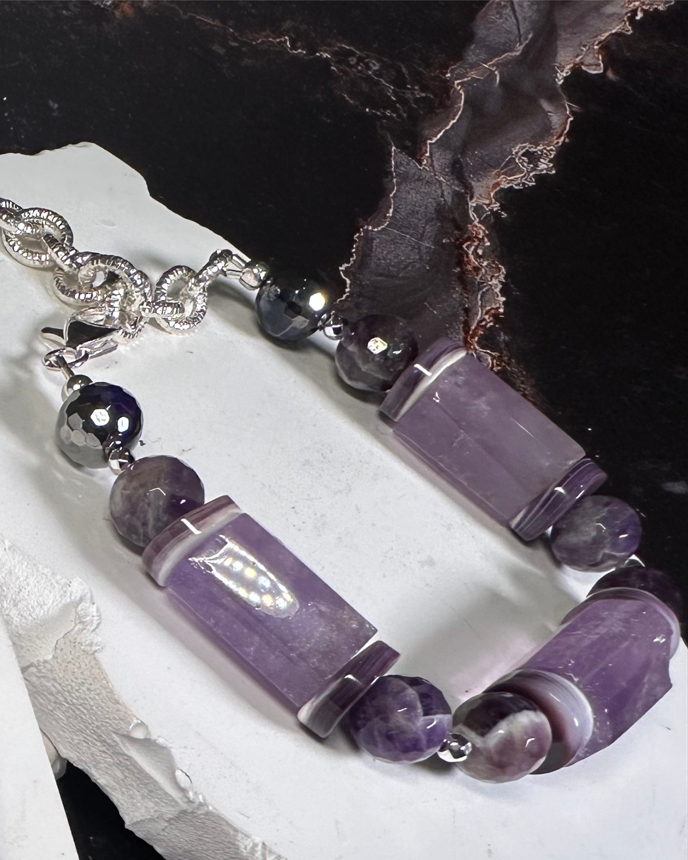 Amethyst Amazon Bracelets
