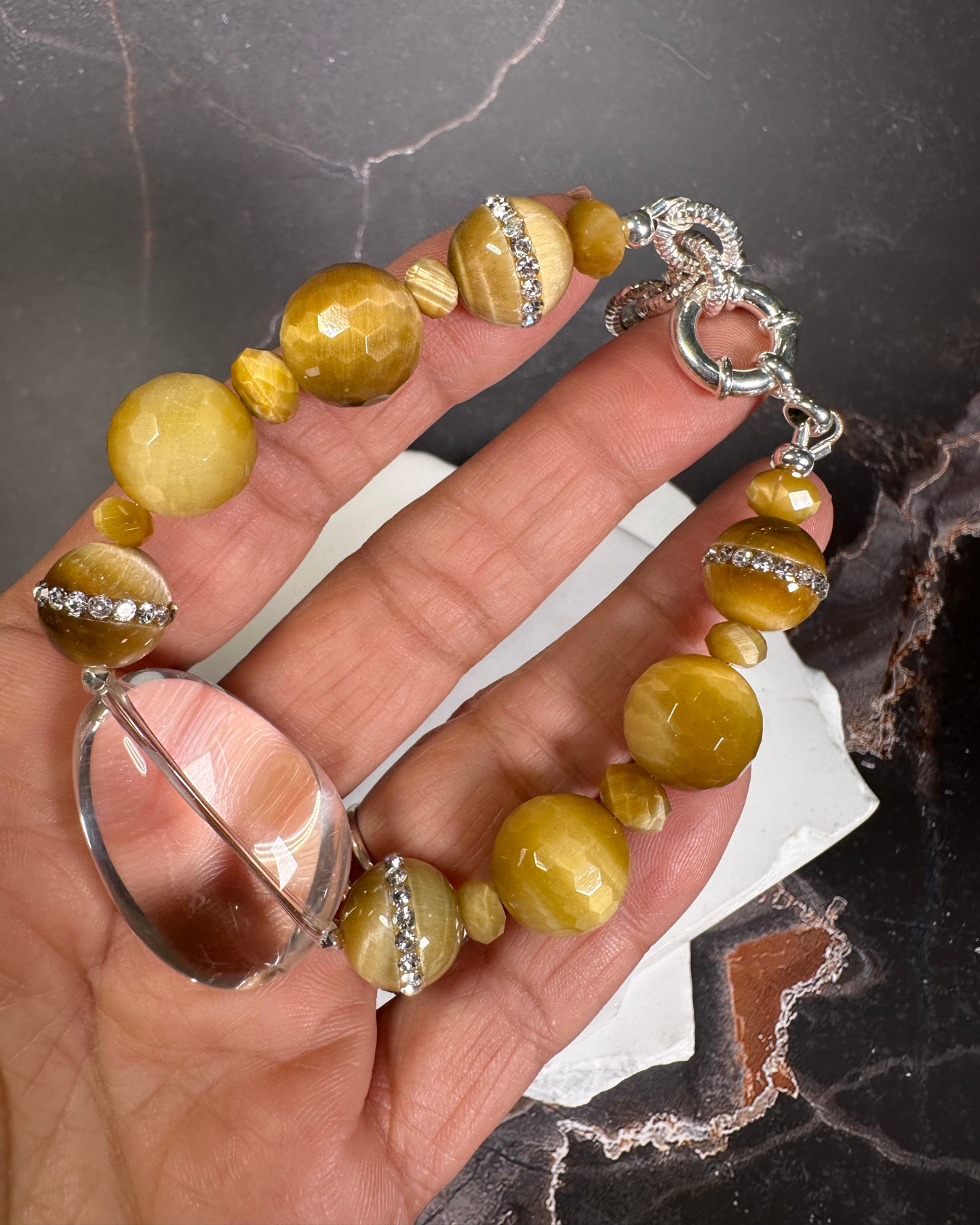 Honey Quartz Bracelet