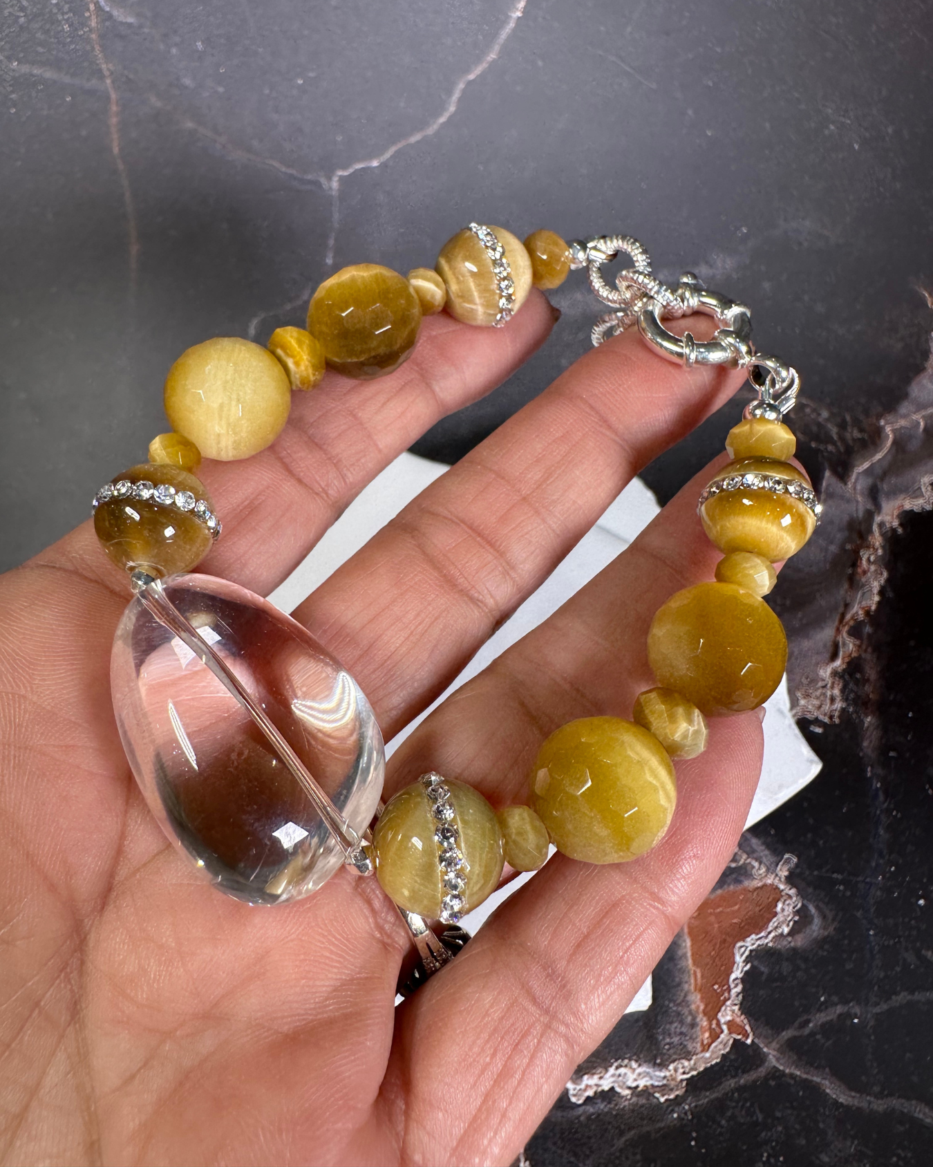 Honey Quartz Bracelet