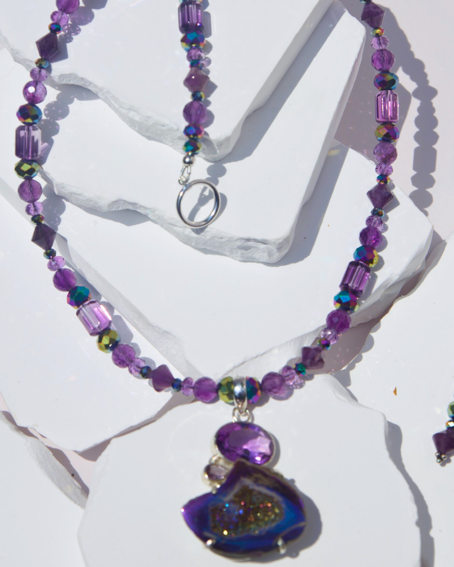 Starry Night Amethyst Set