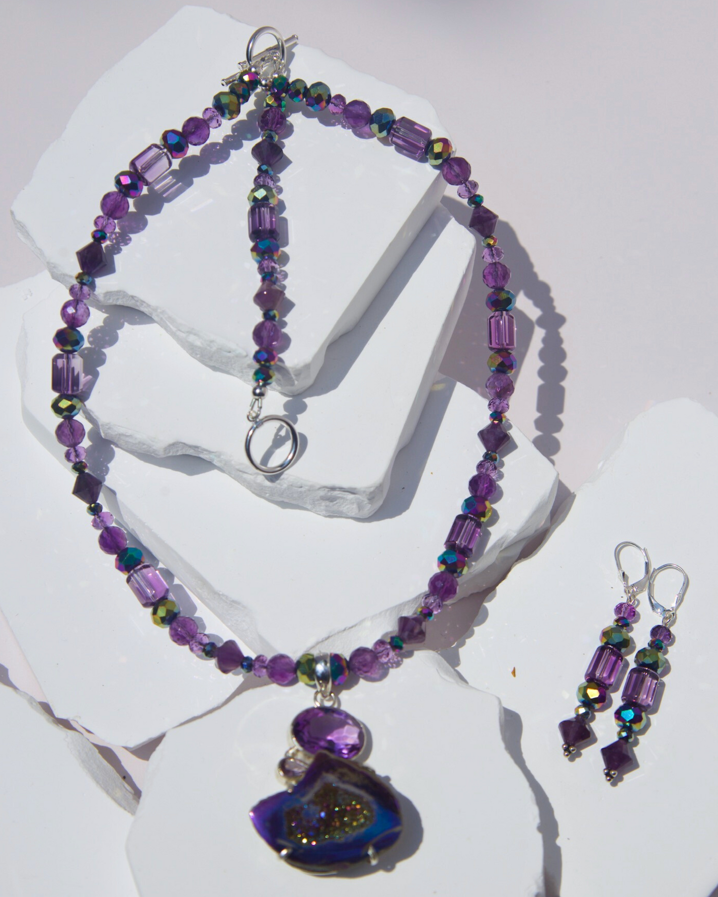 Starry Night Amethyst Set