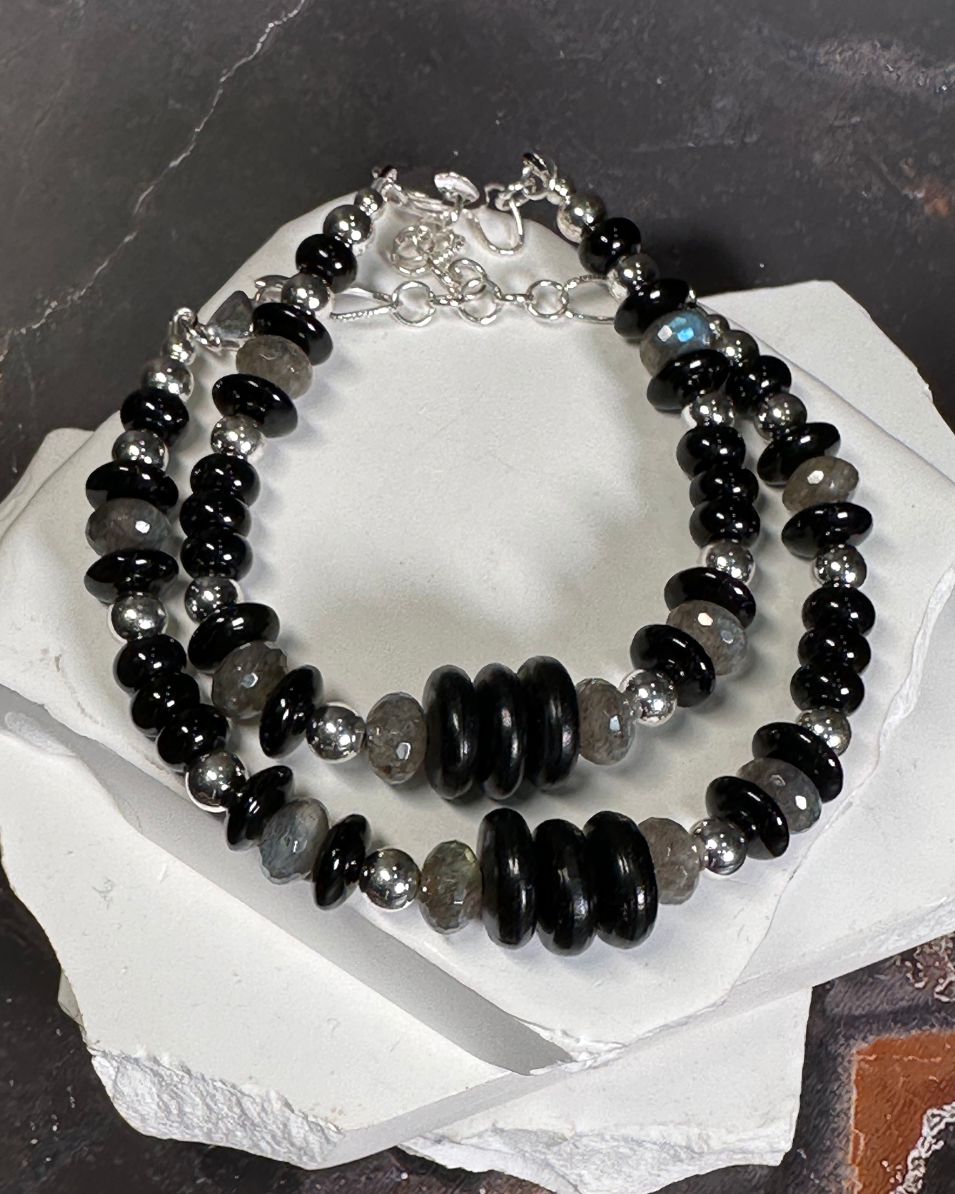 The Onyx Duo Bracelets