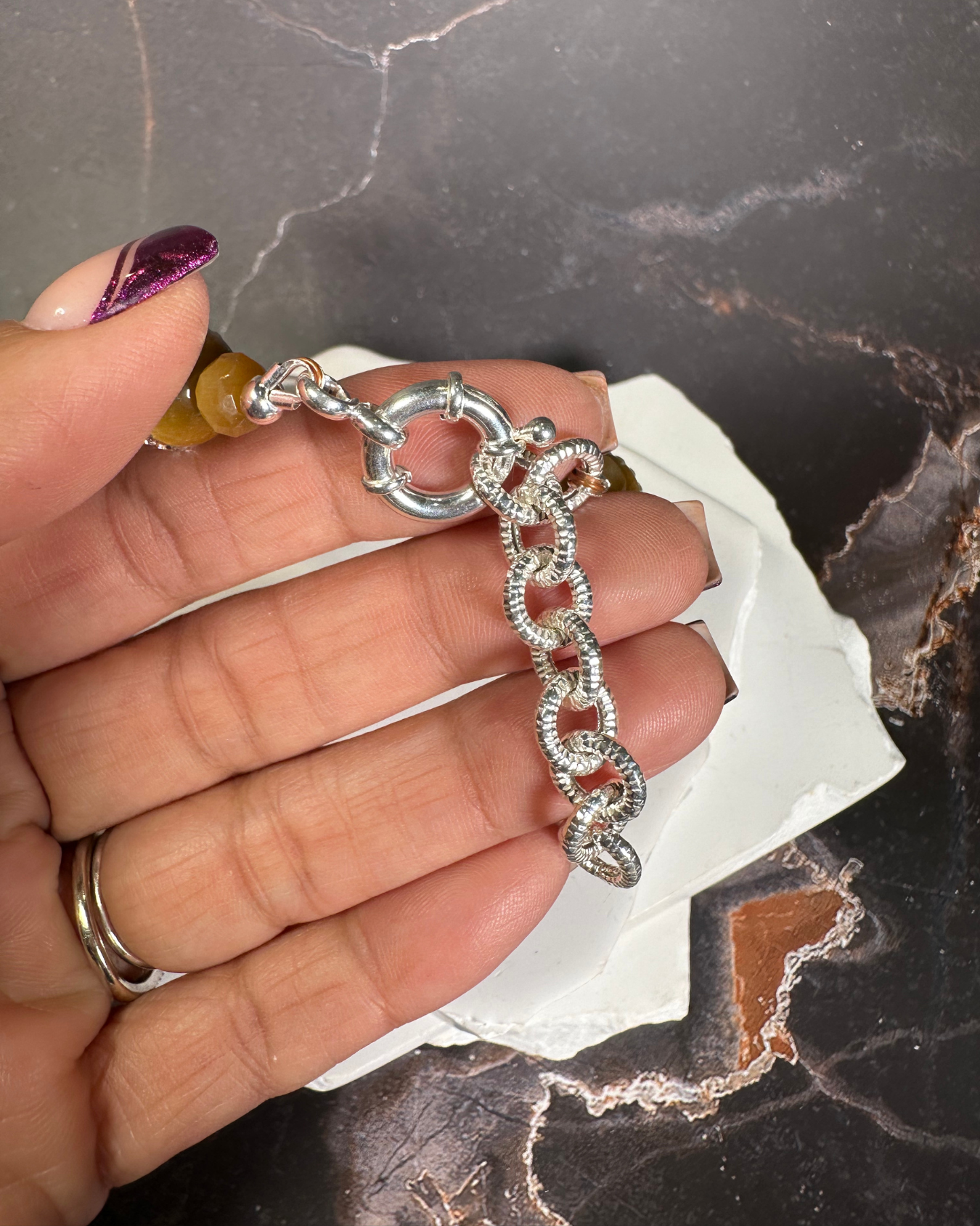 Honey Quartz Bracelet