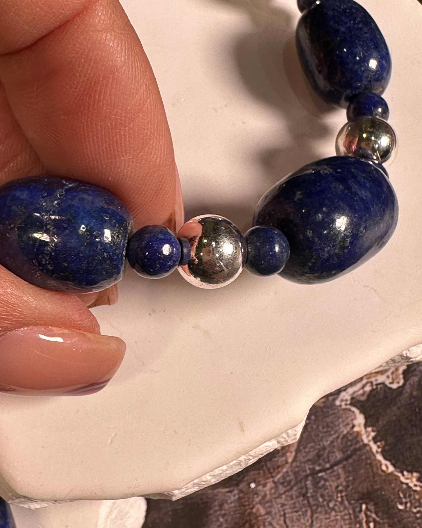 Lavish Lapis Bracelets