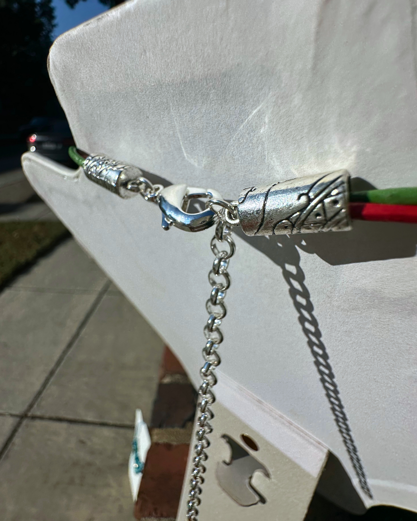 Double BLESSED Dangle Necklace