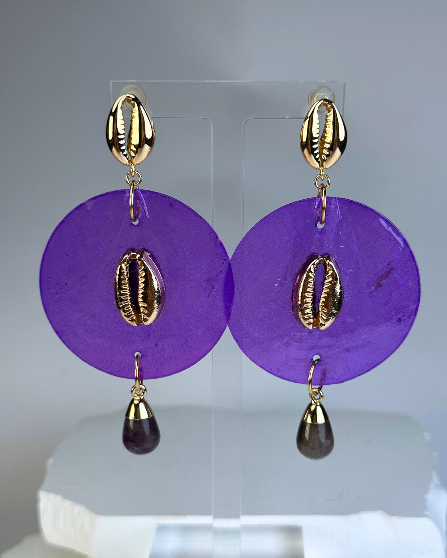 Disc Dazzler Earrings