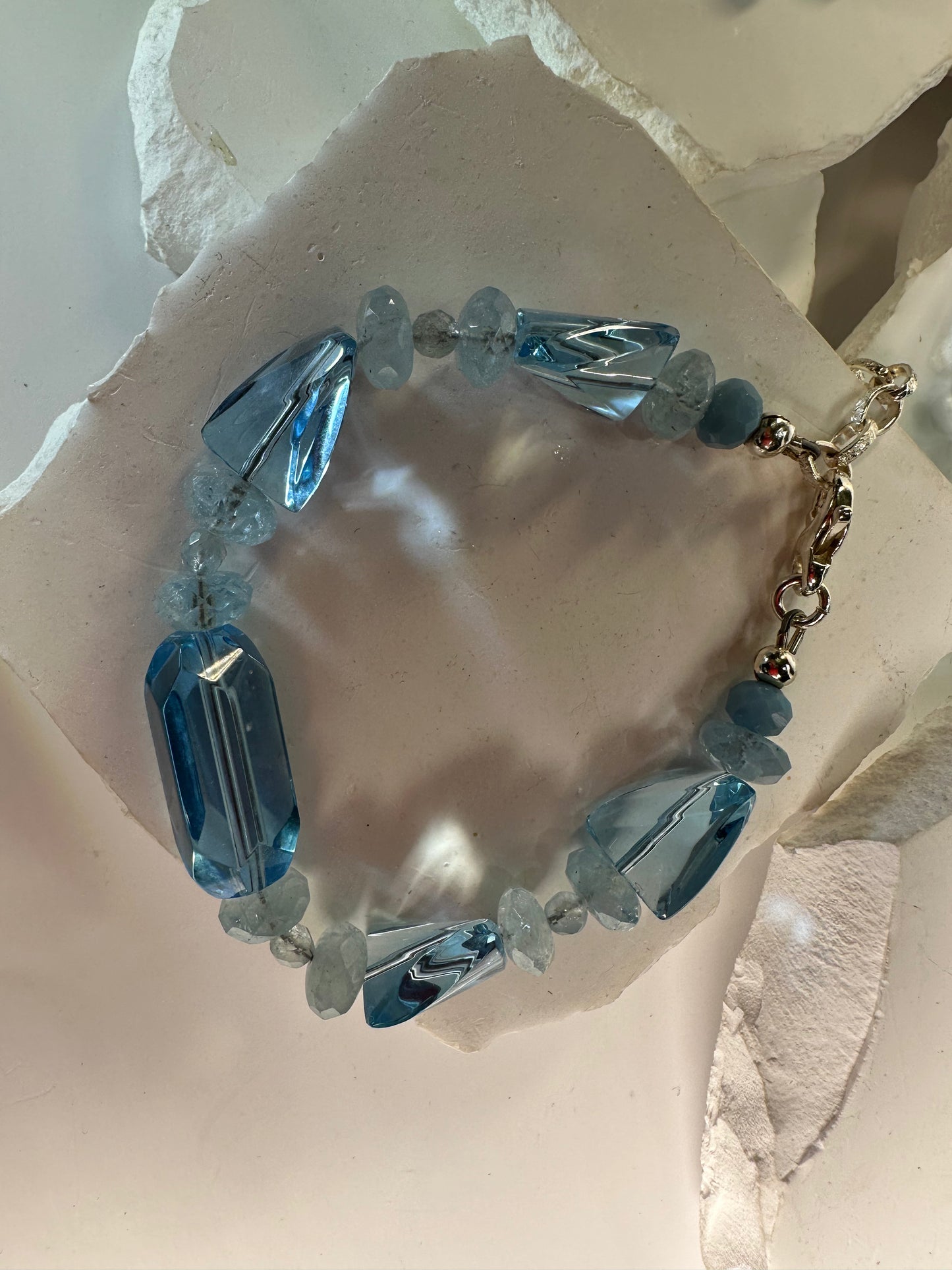 Light Blue Quartz and Aquamarine