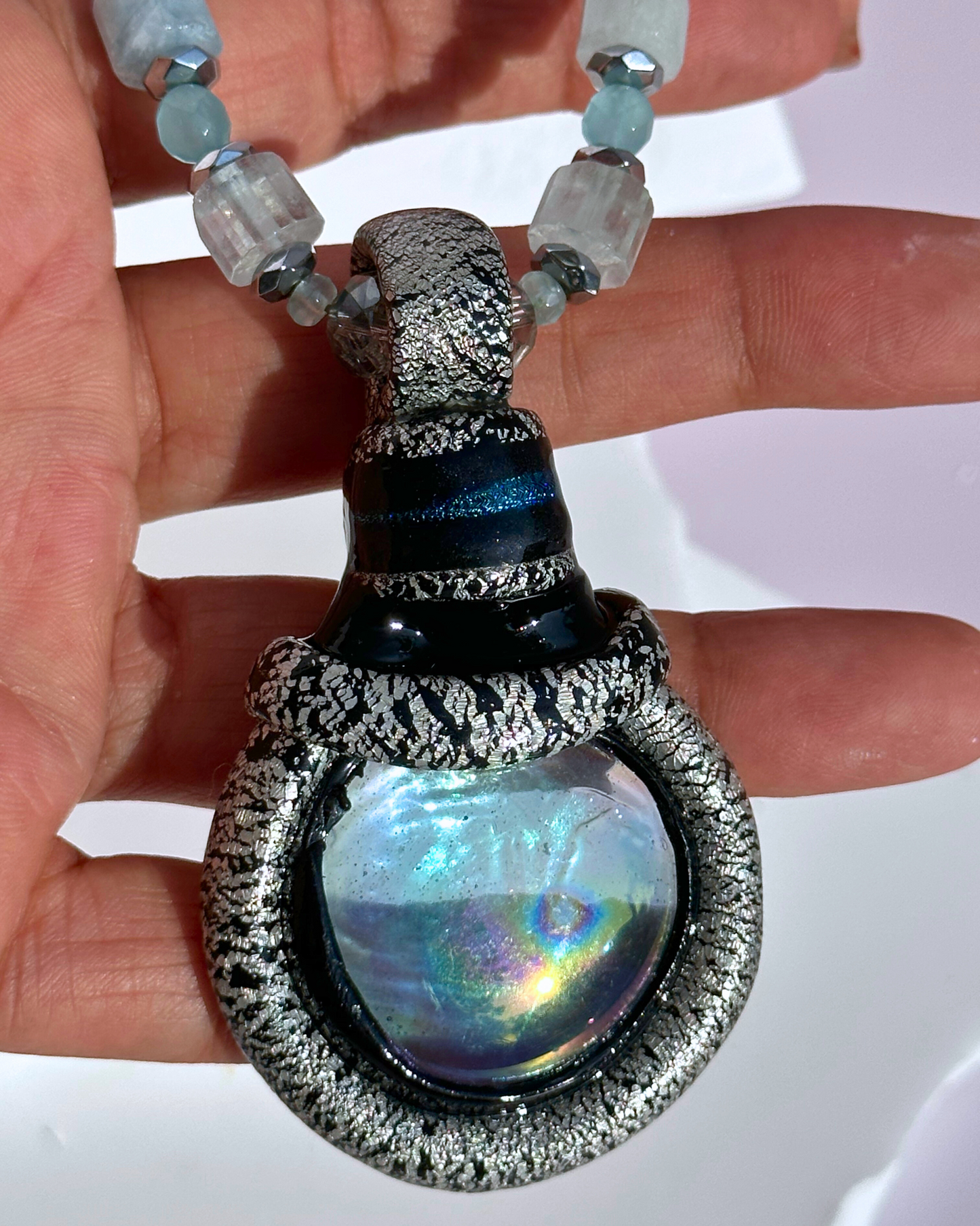 Bespoke Blue Brilliance Necklace