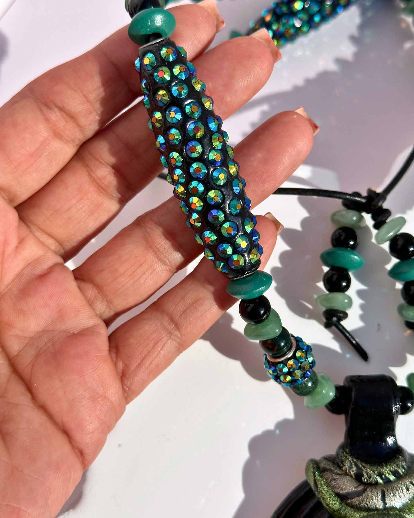 Bold, Blue and Beautiful Necklace