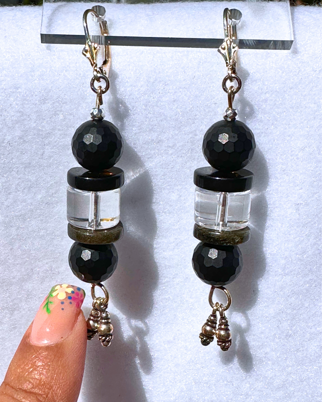 Elley Onyx Earrings