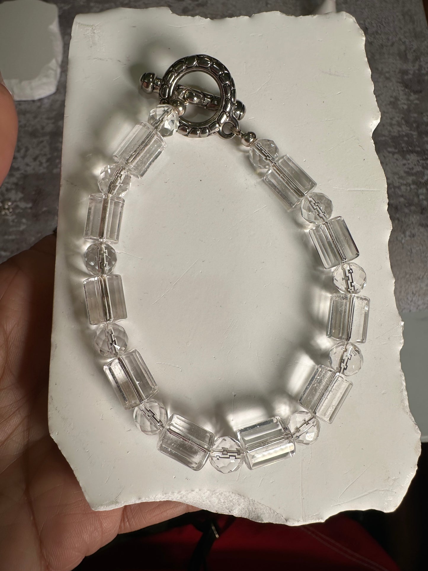 “Focus” Quartz Crystal Bracelet