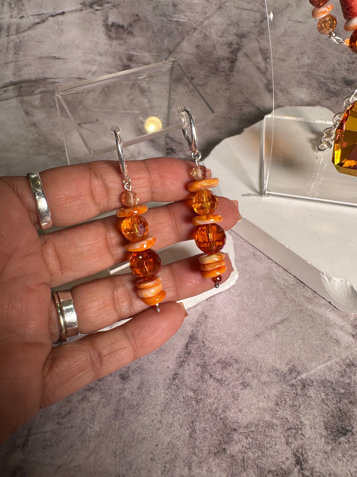 The Heshi Crystal Drop (sold as set)