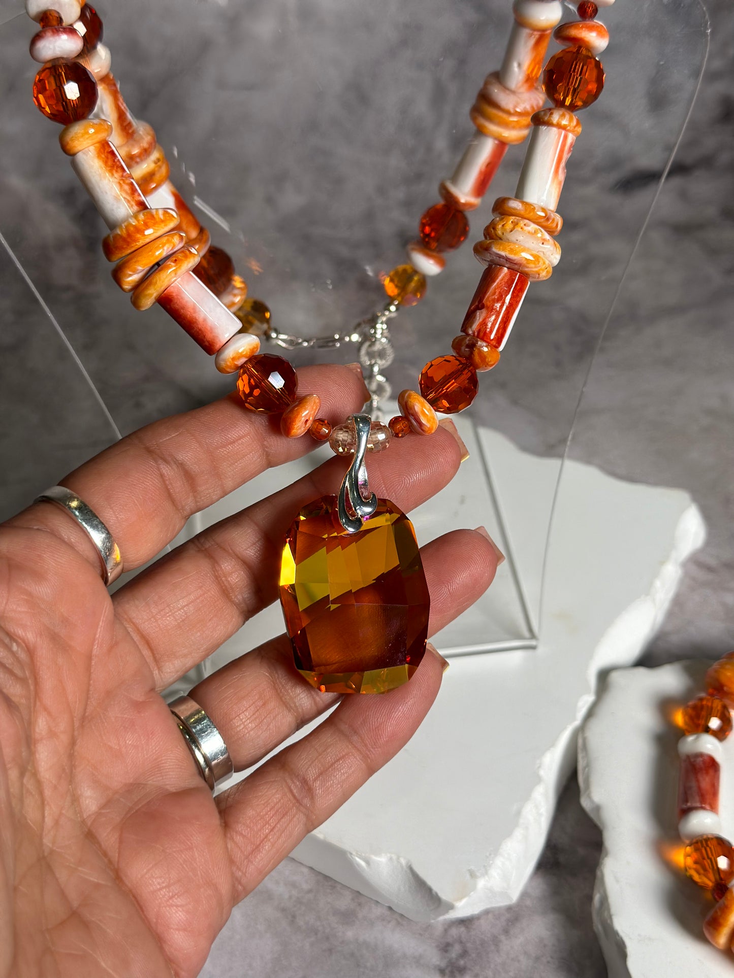 The Heshi Crystal Drop (sold as set)