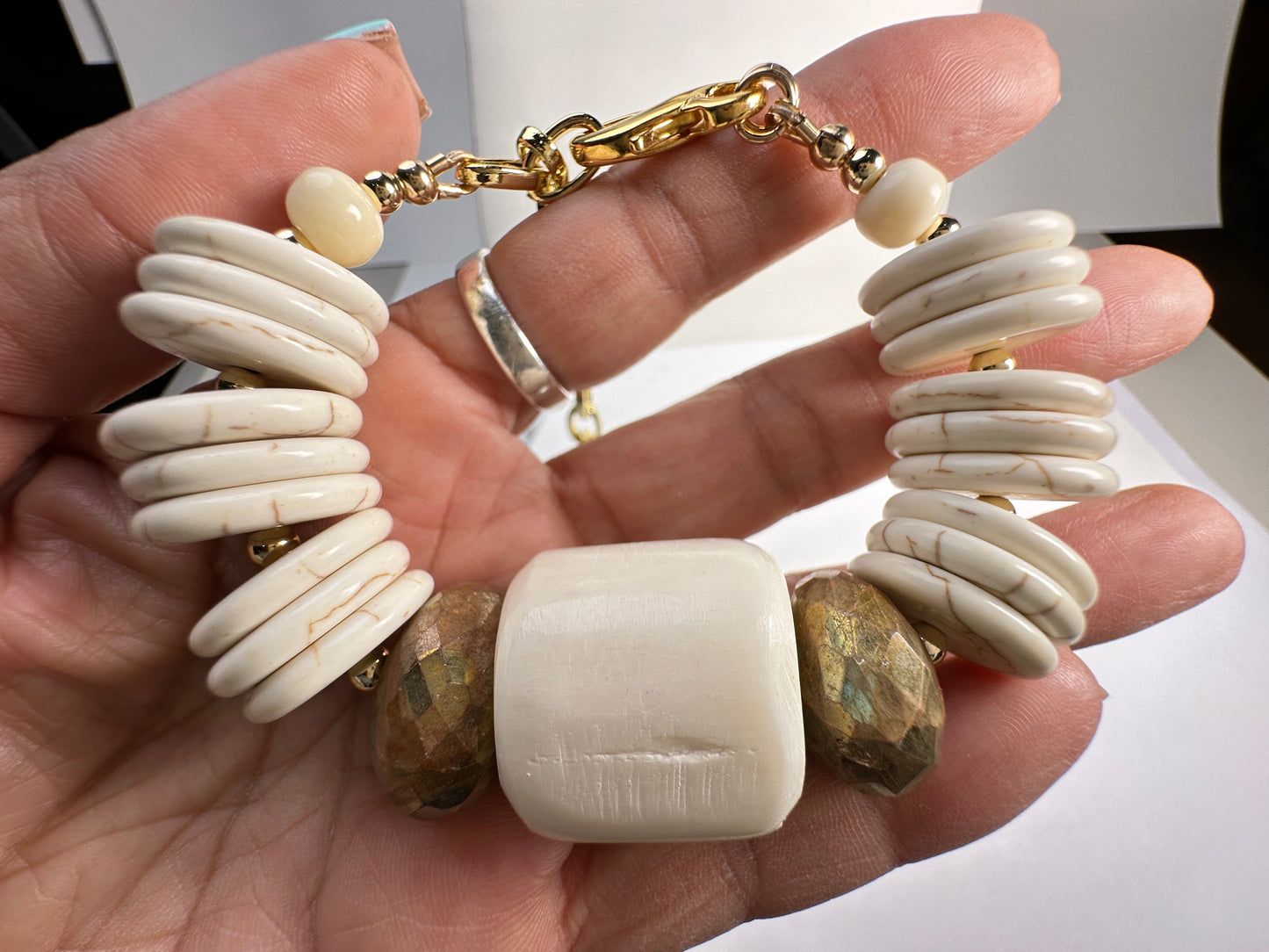 White Polished Bone