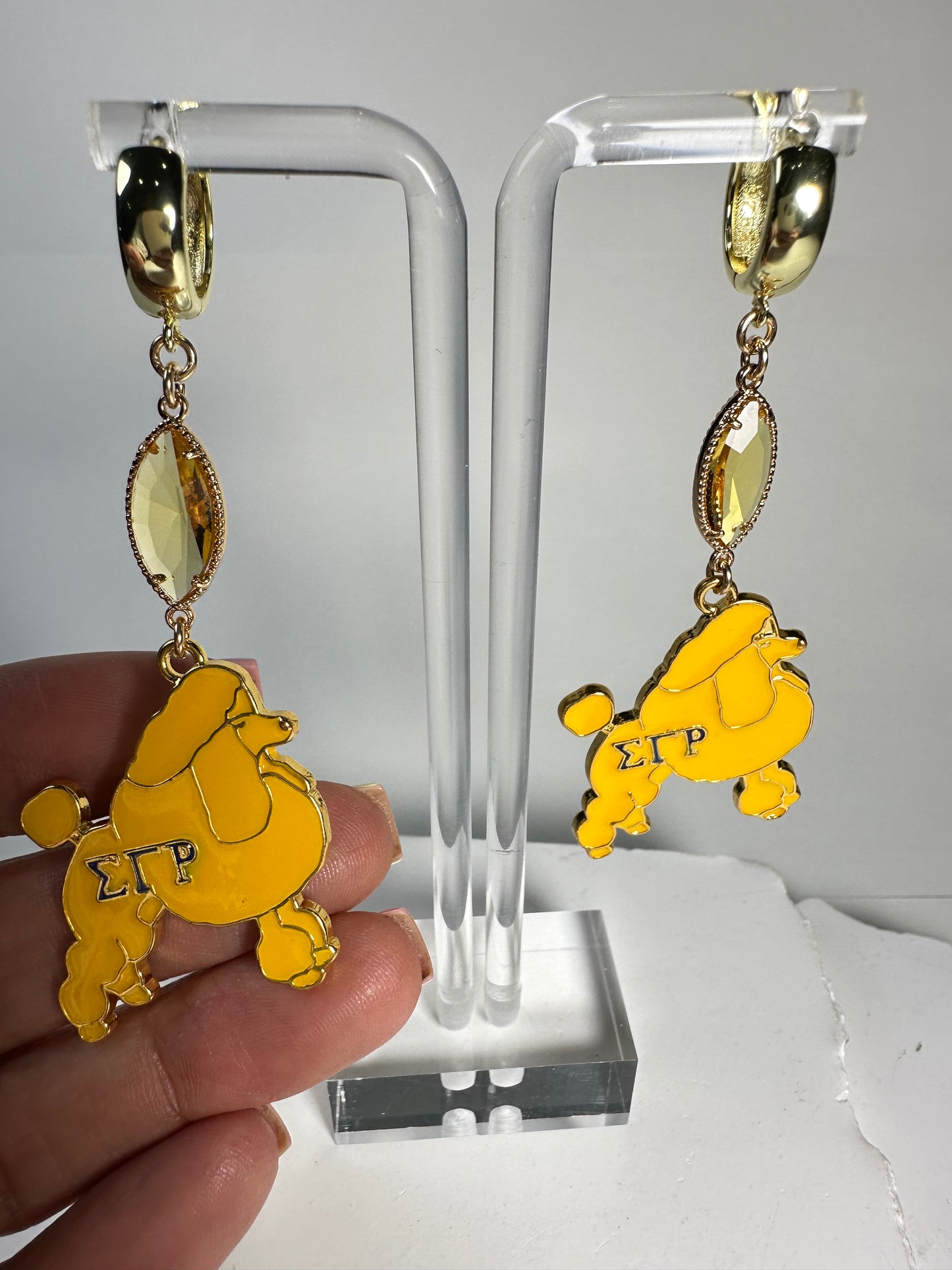 Yellow Poppin Sigma Poodles