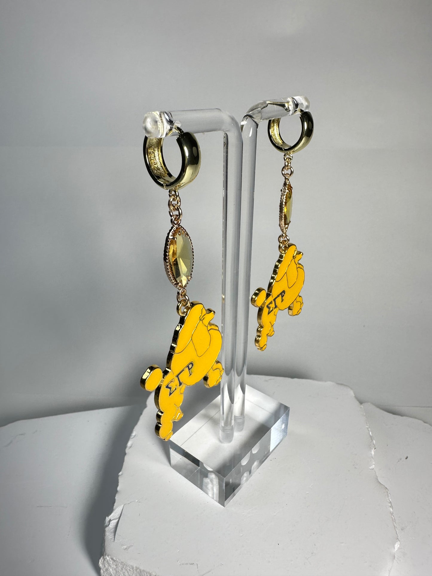 Yellow Poppin Sigma Poodles