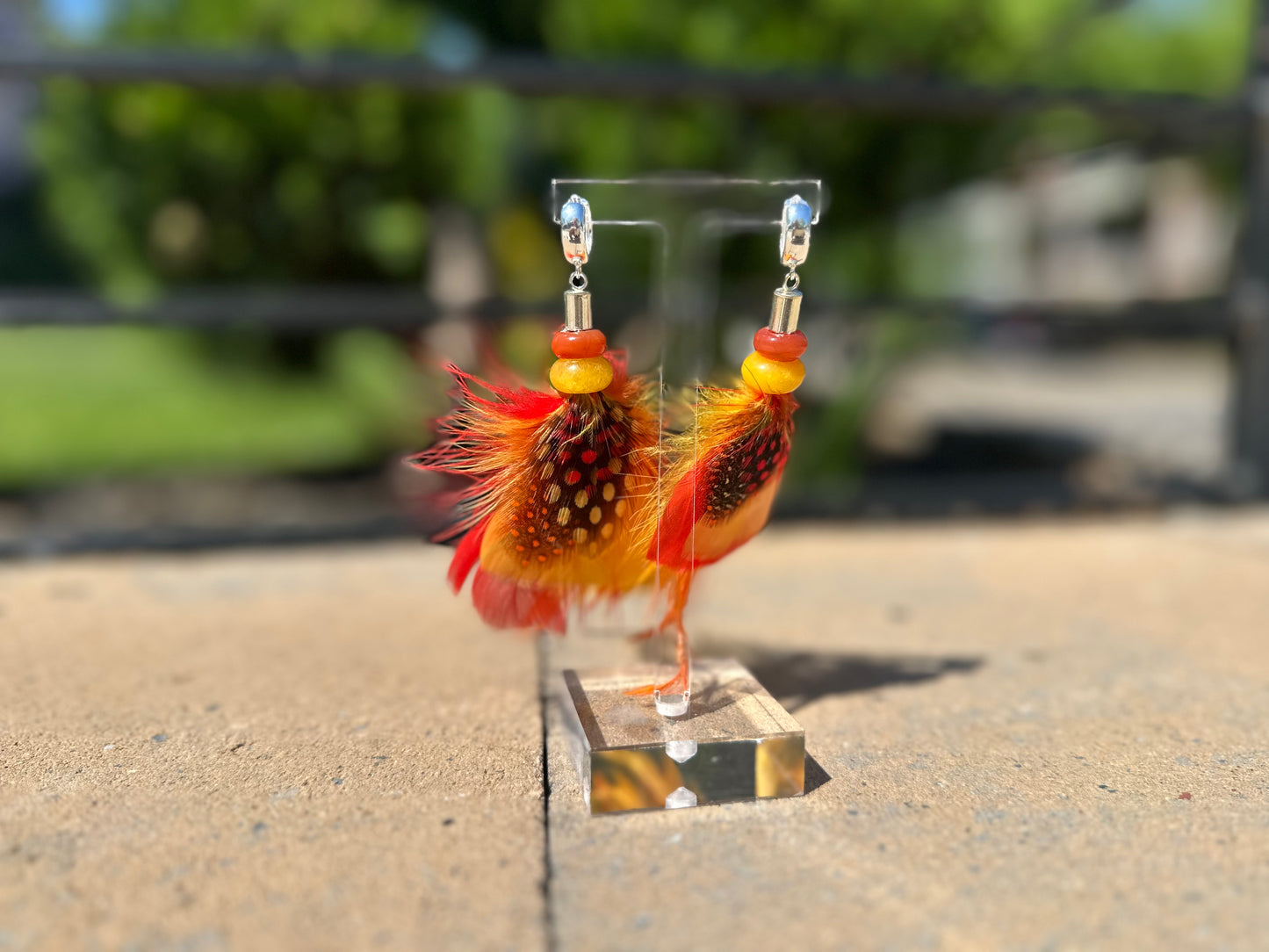 Orange Feather Blast