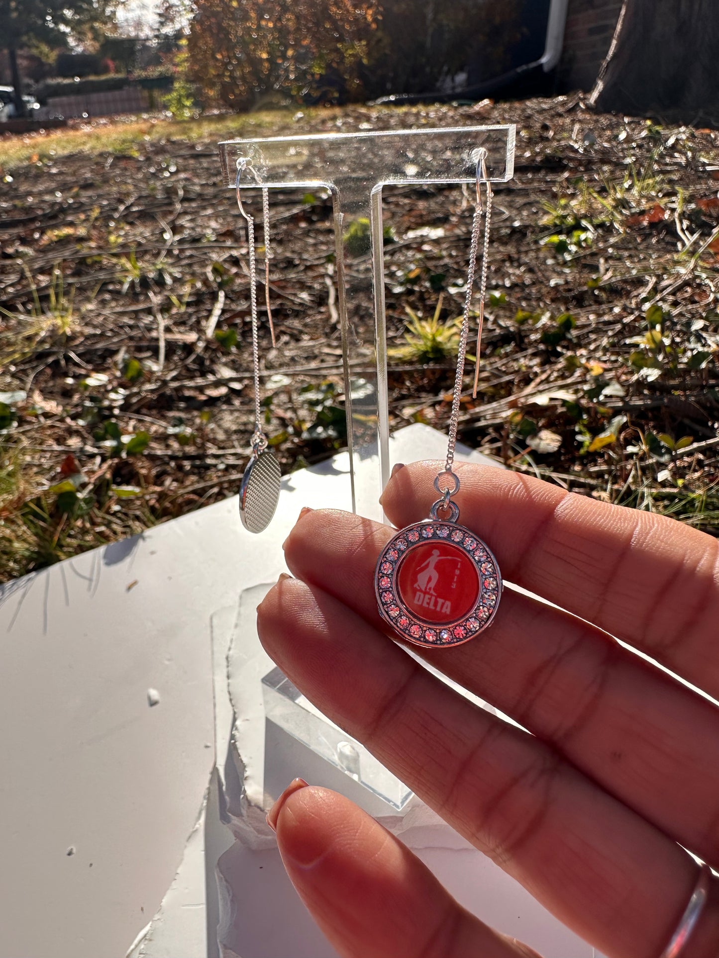 Red DELTA Diamond Disc Threaders