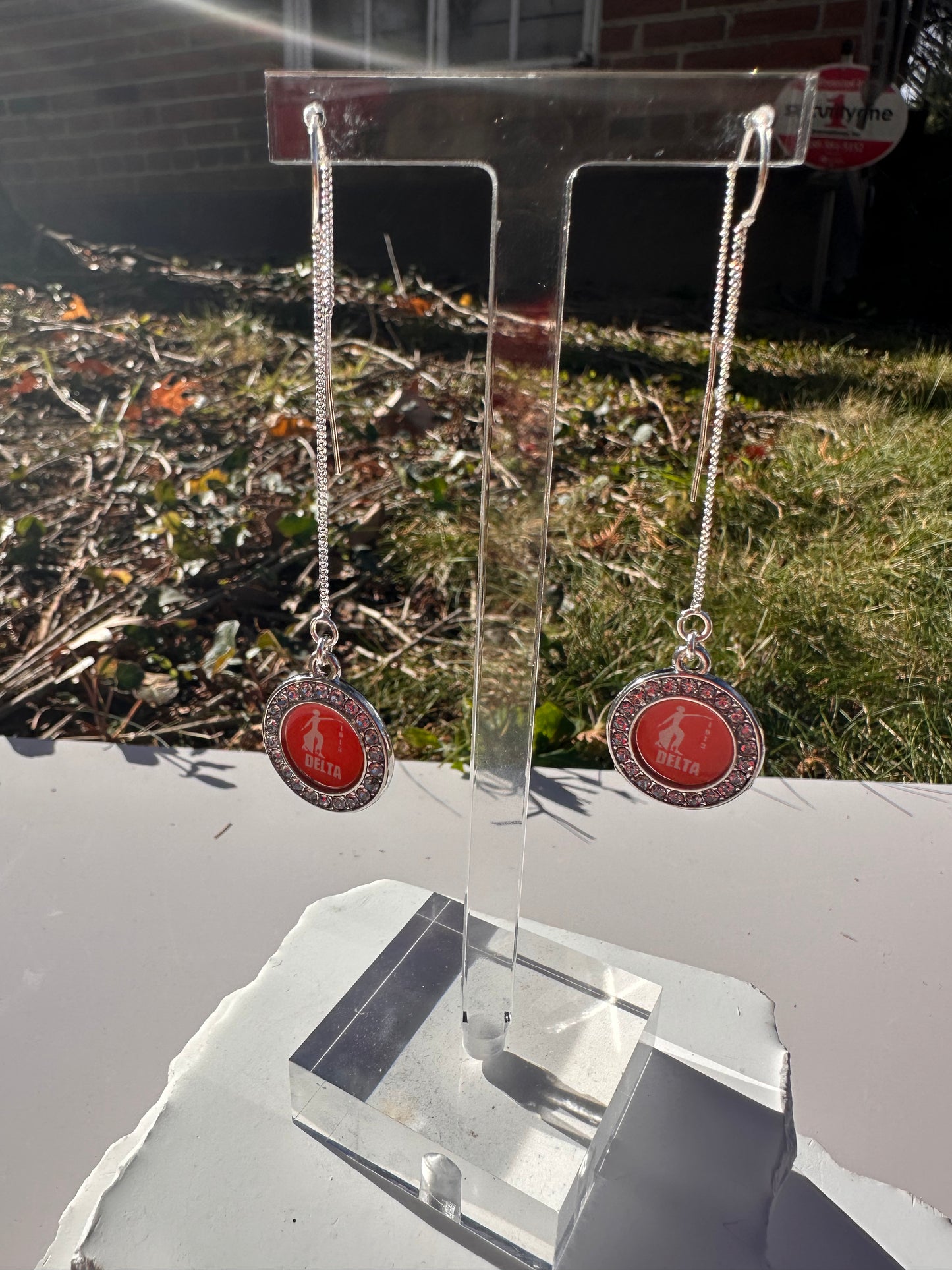 Red DELTA Diamond Disc Threaders