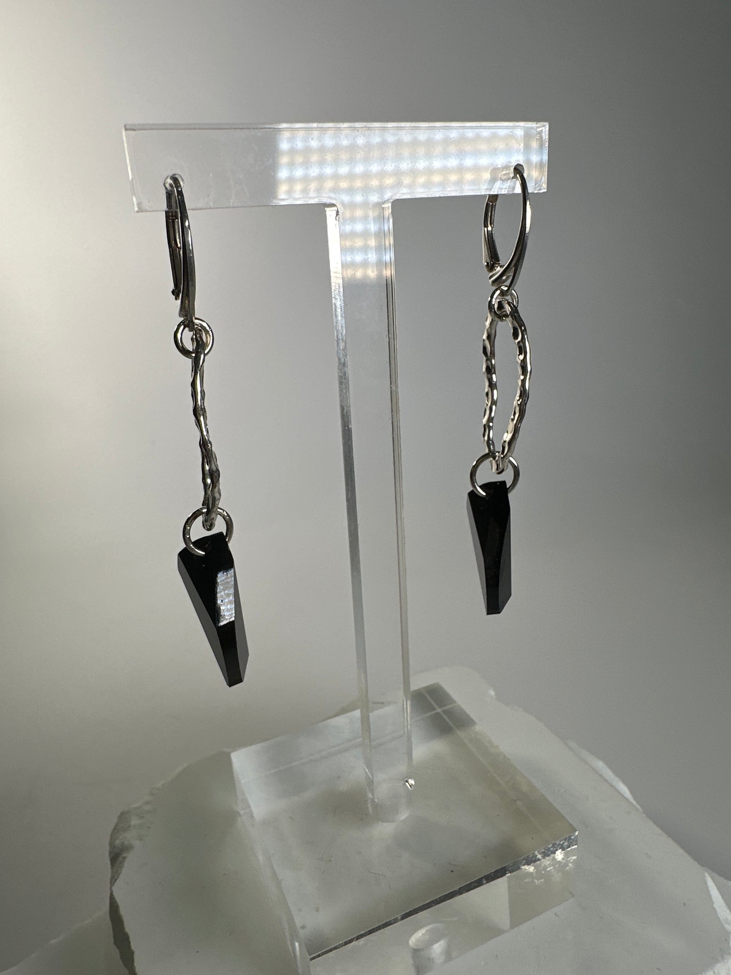 Black Avant-Garde Earrings