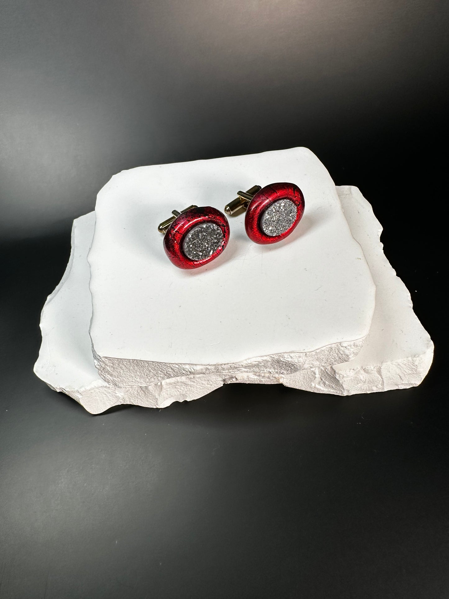 "It's Druzy Time" Cuff Links