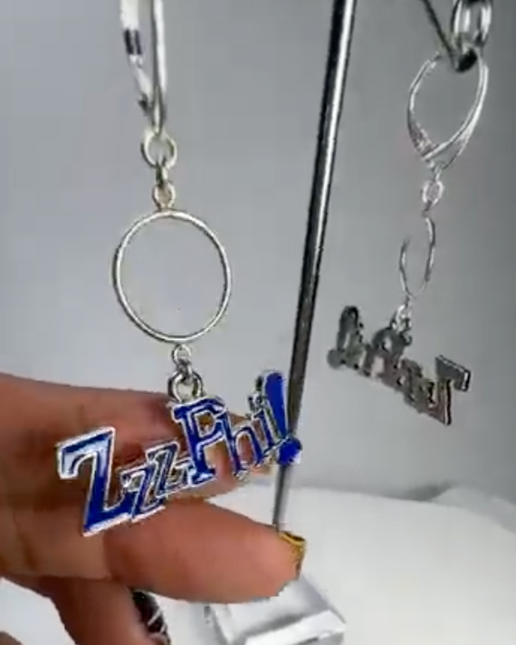 ZETA Blue Earrings