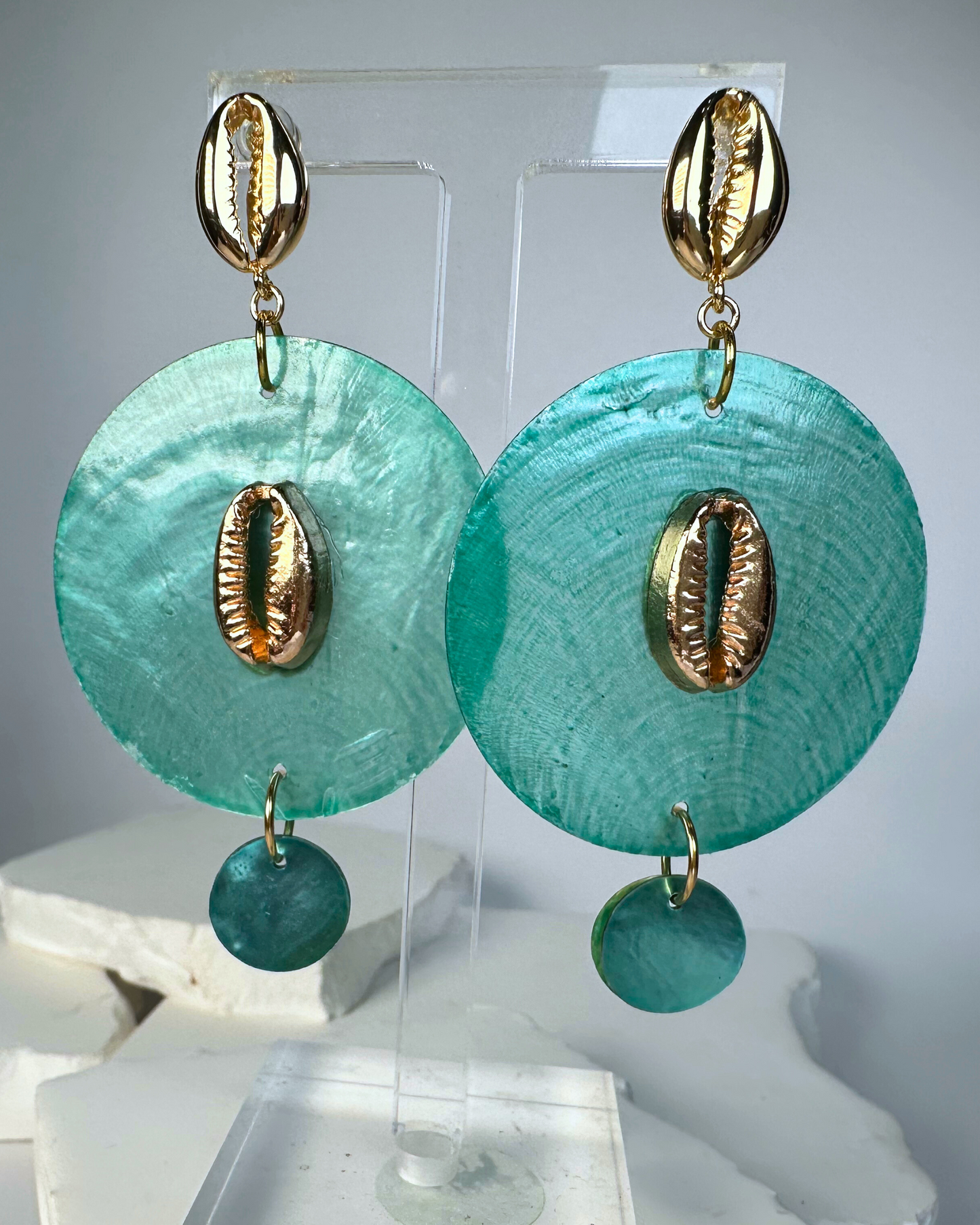 Disc Dazzler Earrings