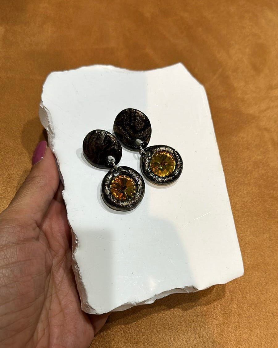 The Ms. Paula’s Crystal Earrings (Small)