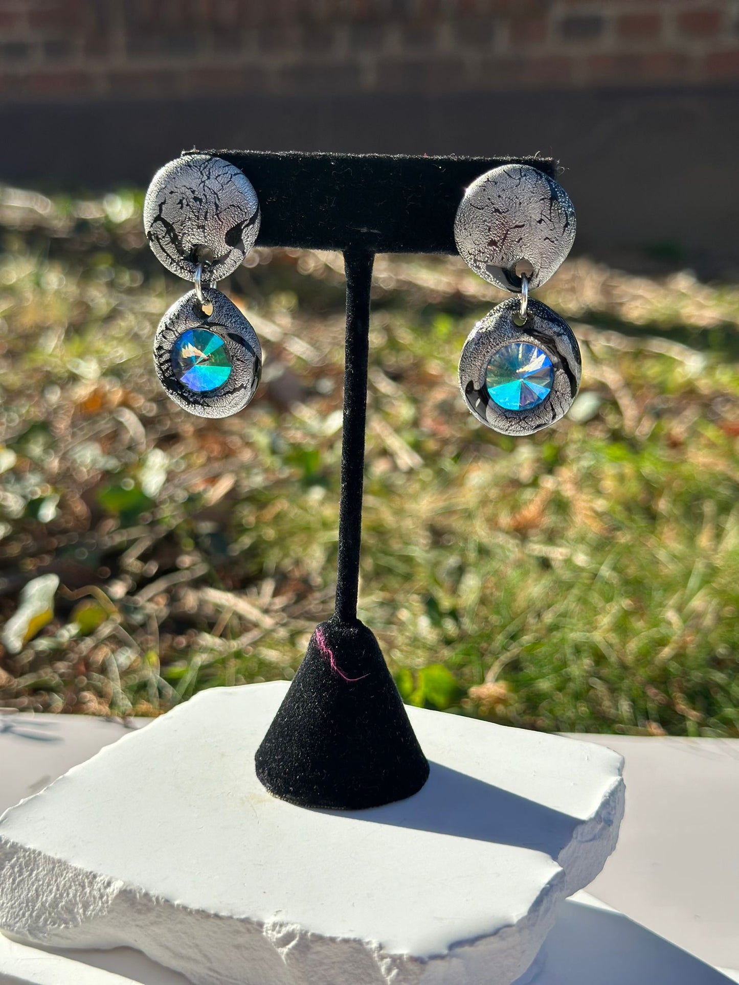 The Ms. Paula’s Crystal Earrings (Small)