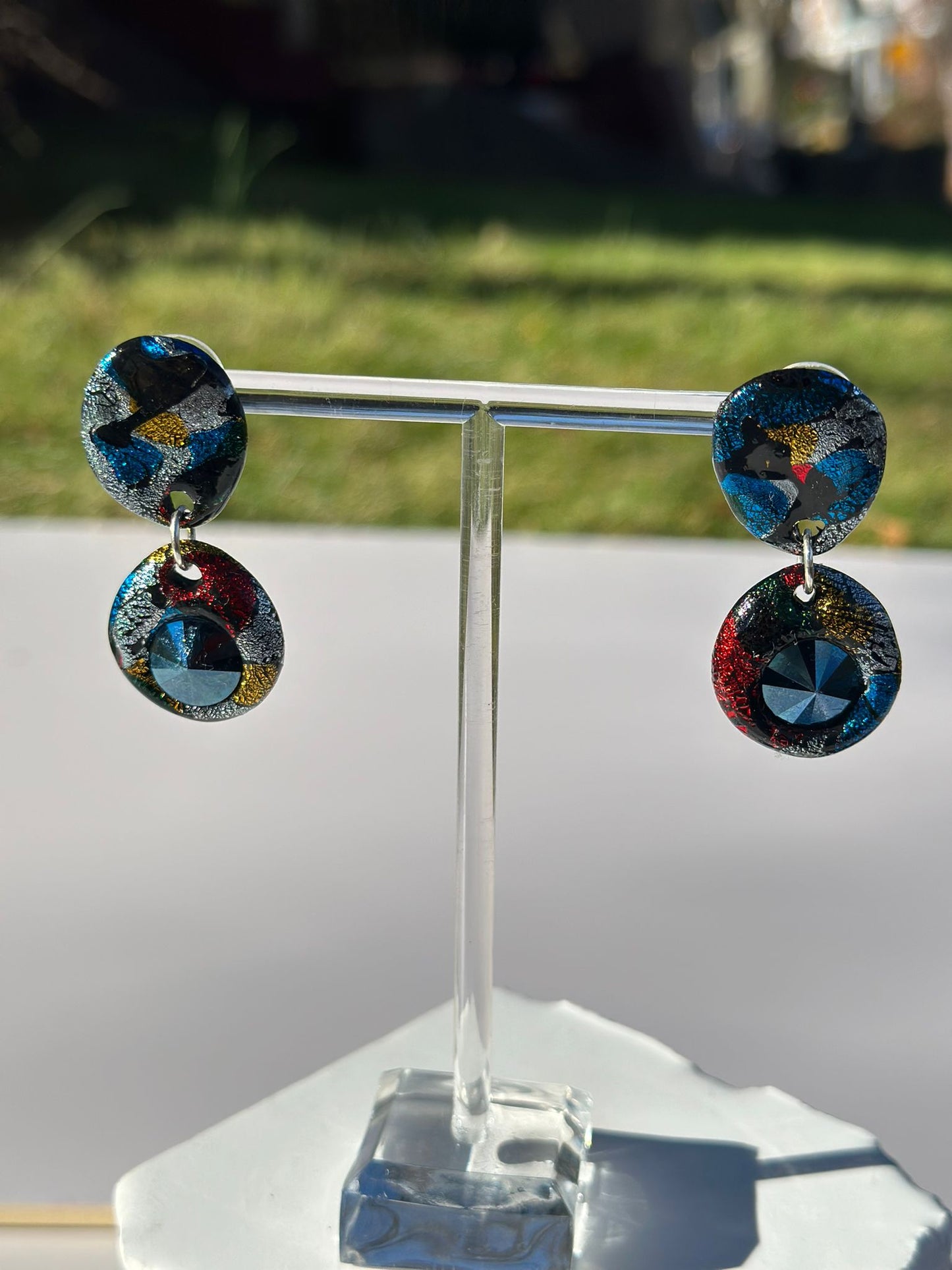 The Ms. Paula’s Crystal Earrings (Small)