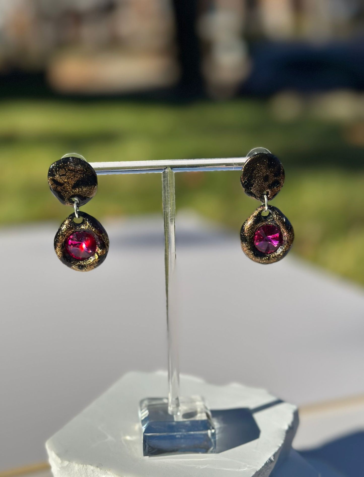 The Ms. Paula’s Crystal Earrings (Small)
