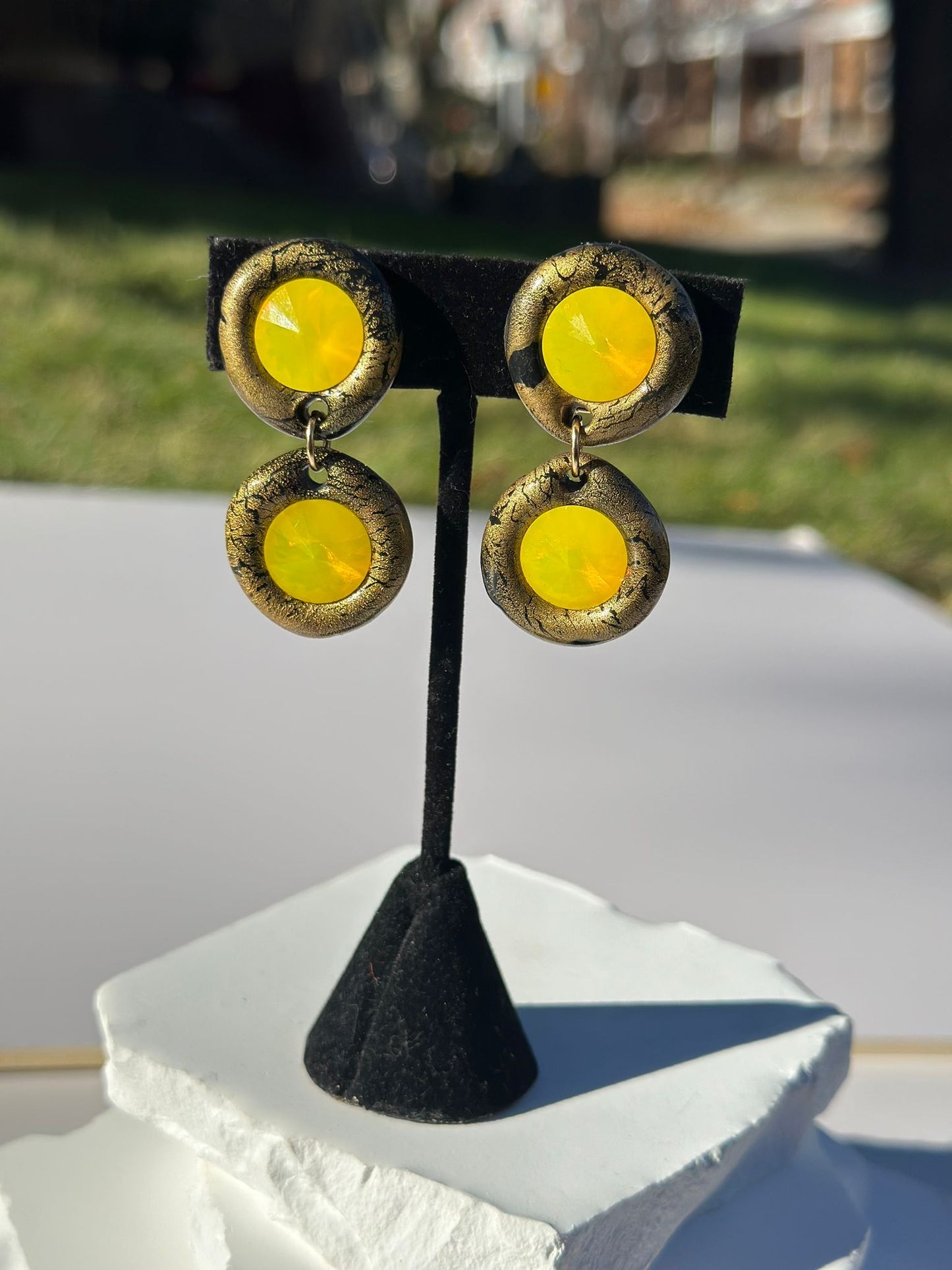 The Ms. Paula’s Crystal Earrings (Medium)