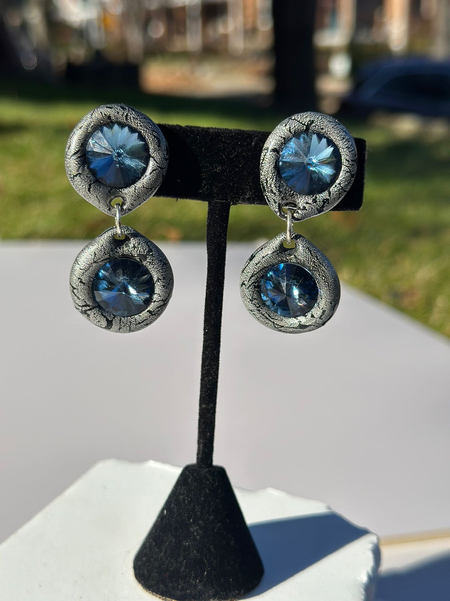 The Ms. Paula’s Crystal Earrings (Medium)