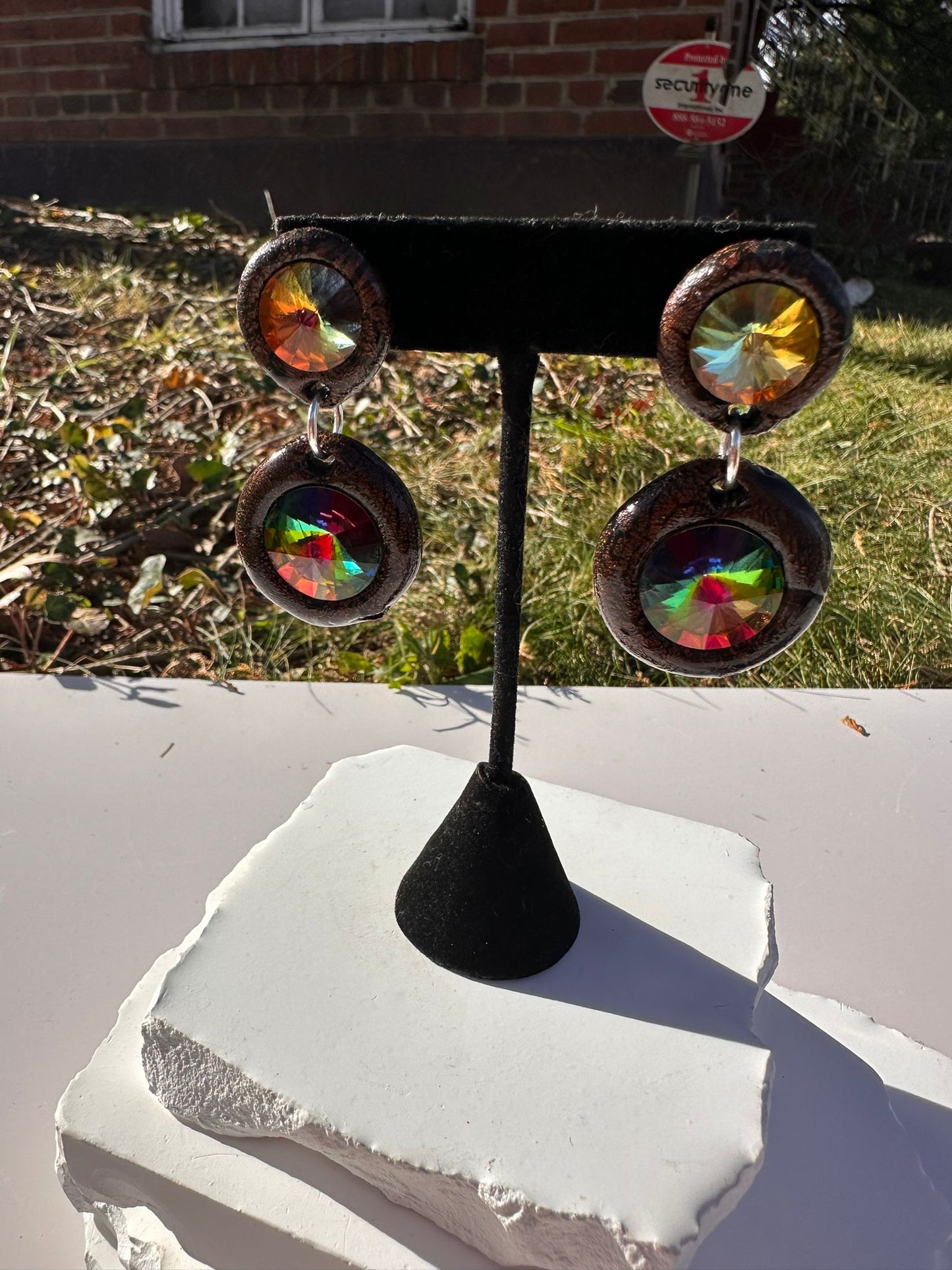 The Ms. Paula’s Crystal Earrings (Large)