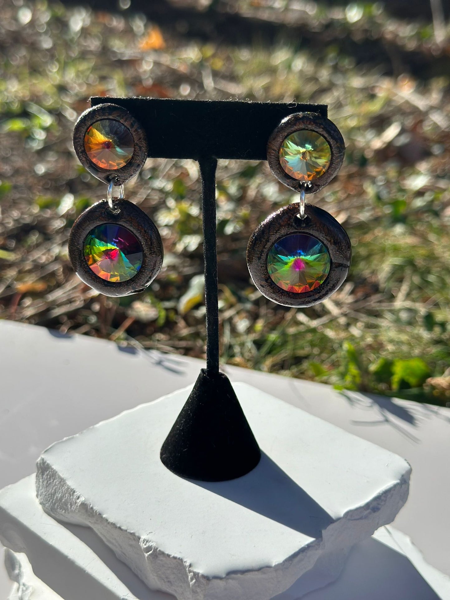 The Ms. Paula’s Crystal Earrings (Large)