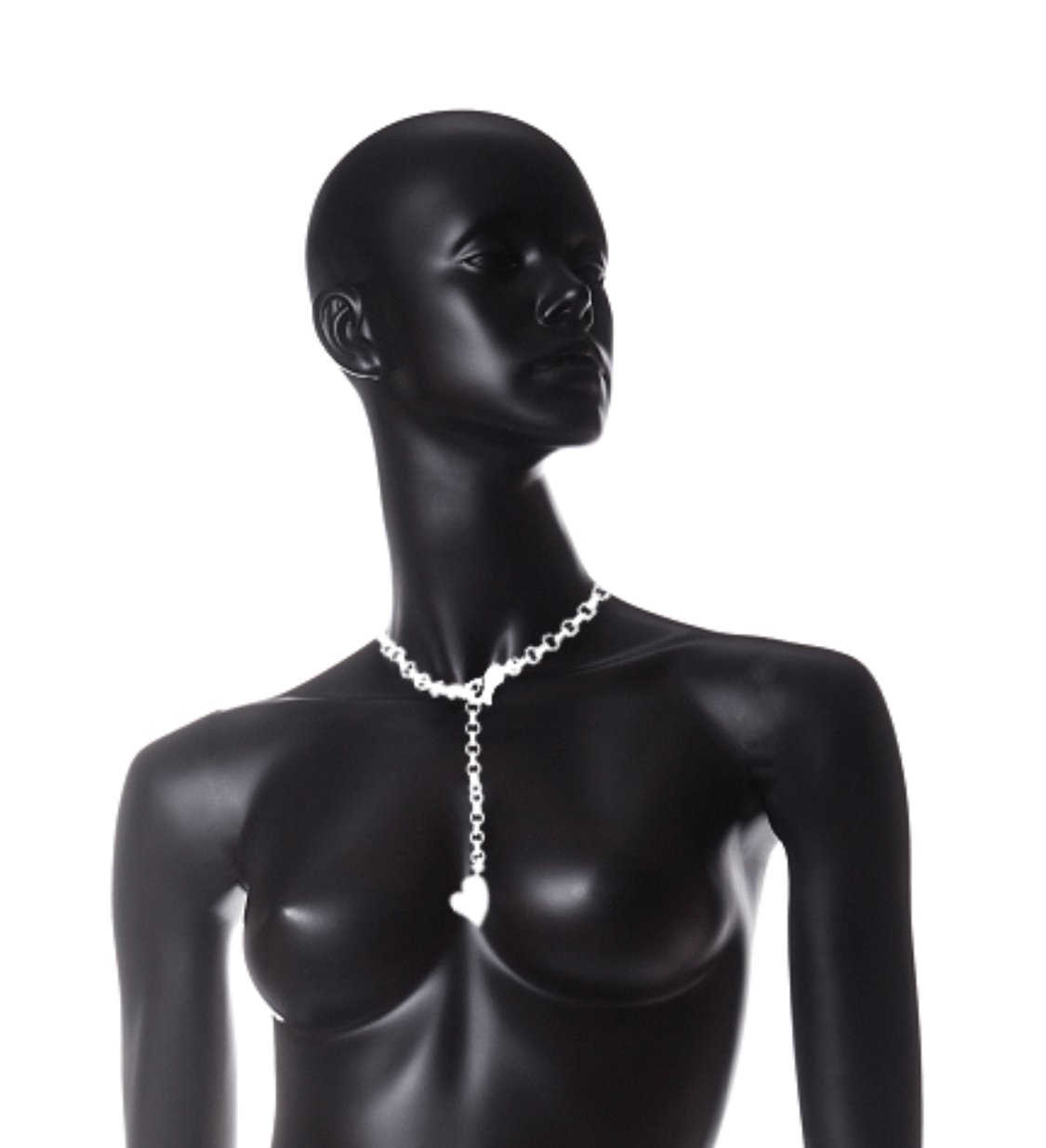 Ice My Chain Mini Necklace (Red Heart)