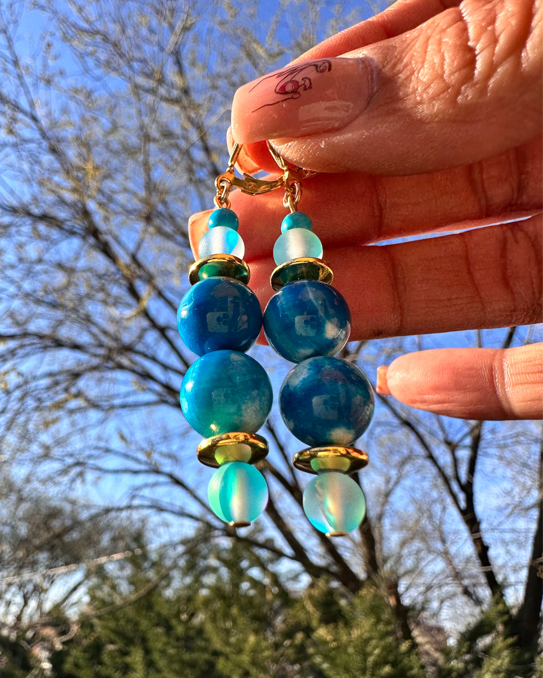 Blue Lagoon Earrings