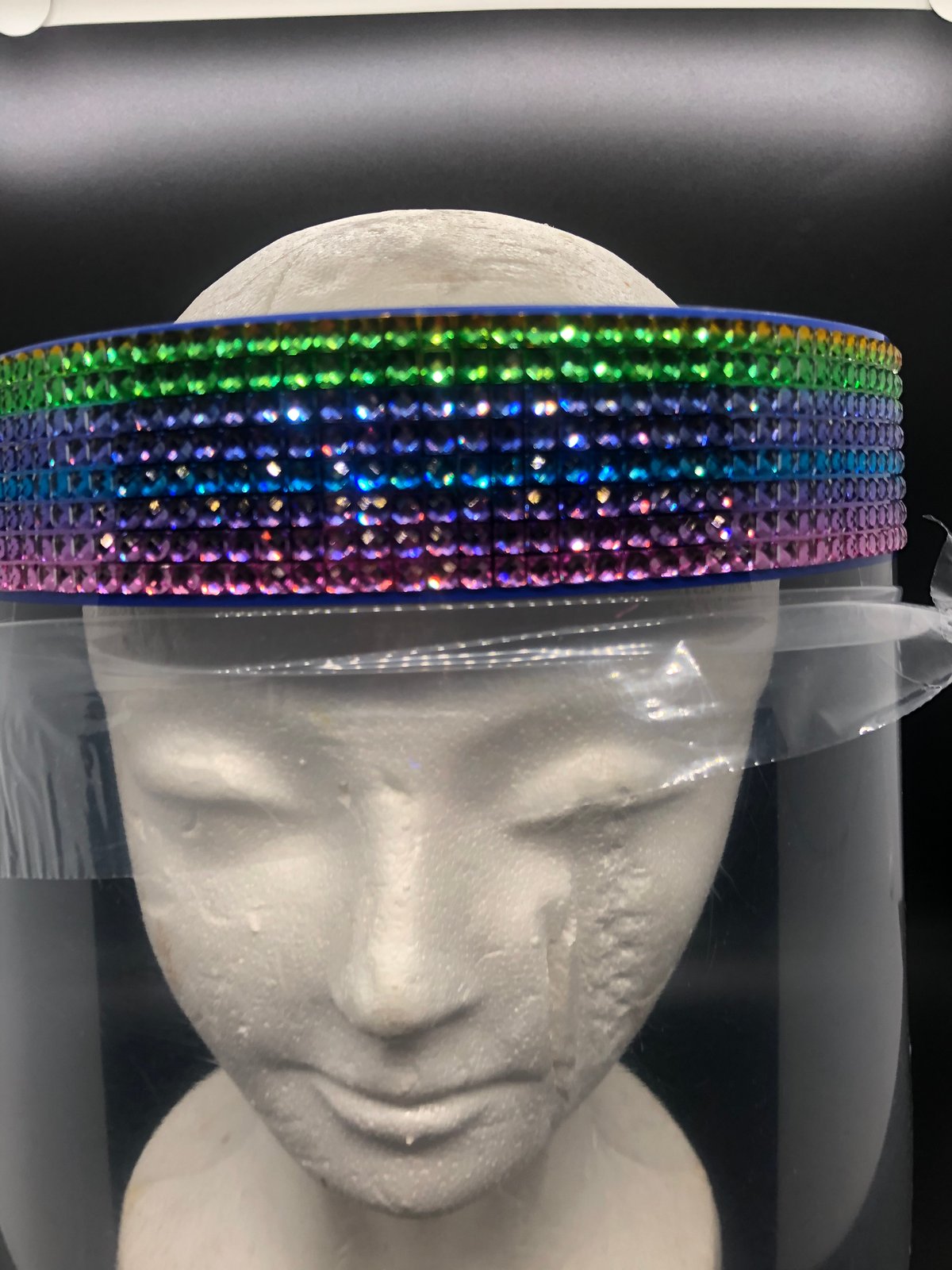 #FeelBetter Fabulous Face Shields Multi colored/rainbow