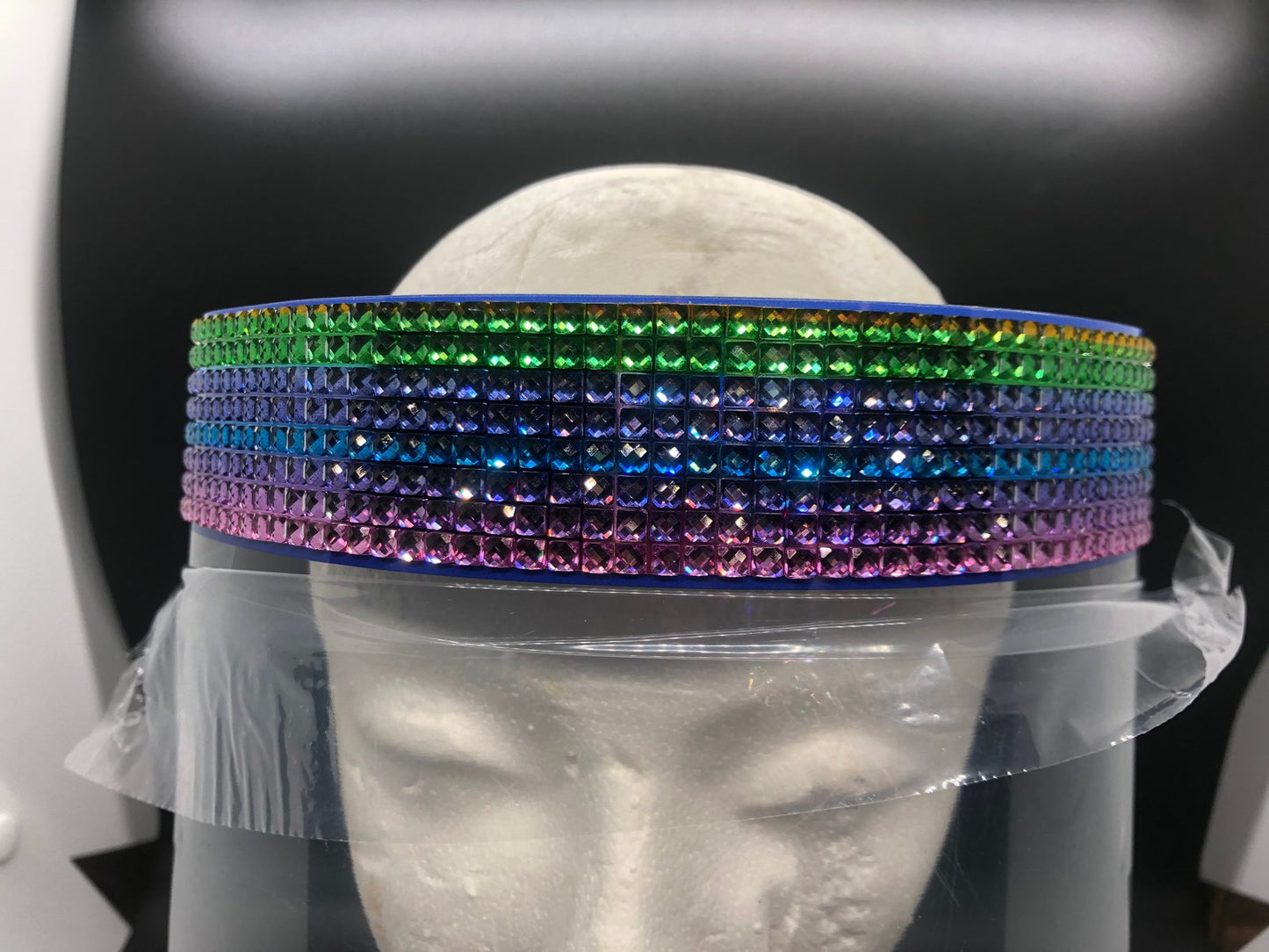#FeelBetter Fabulous Face Shields Multi colored/rainbow