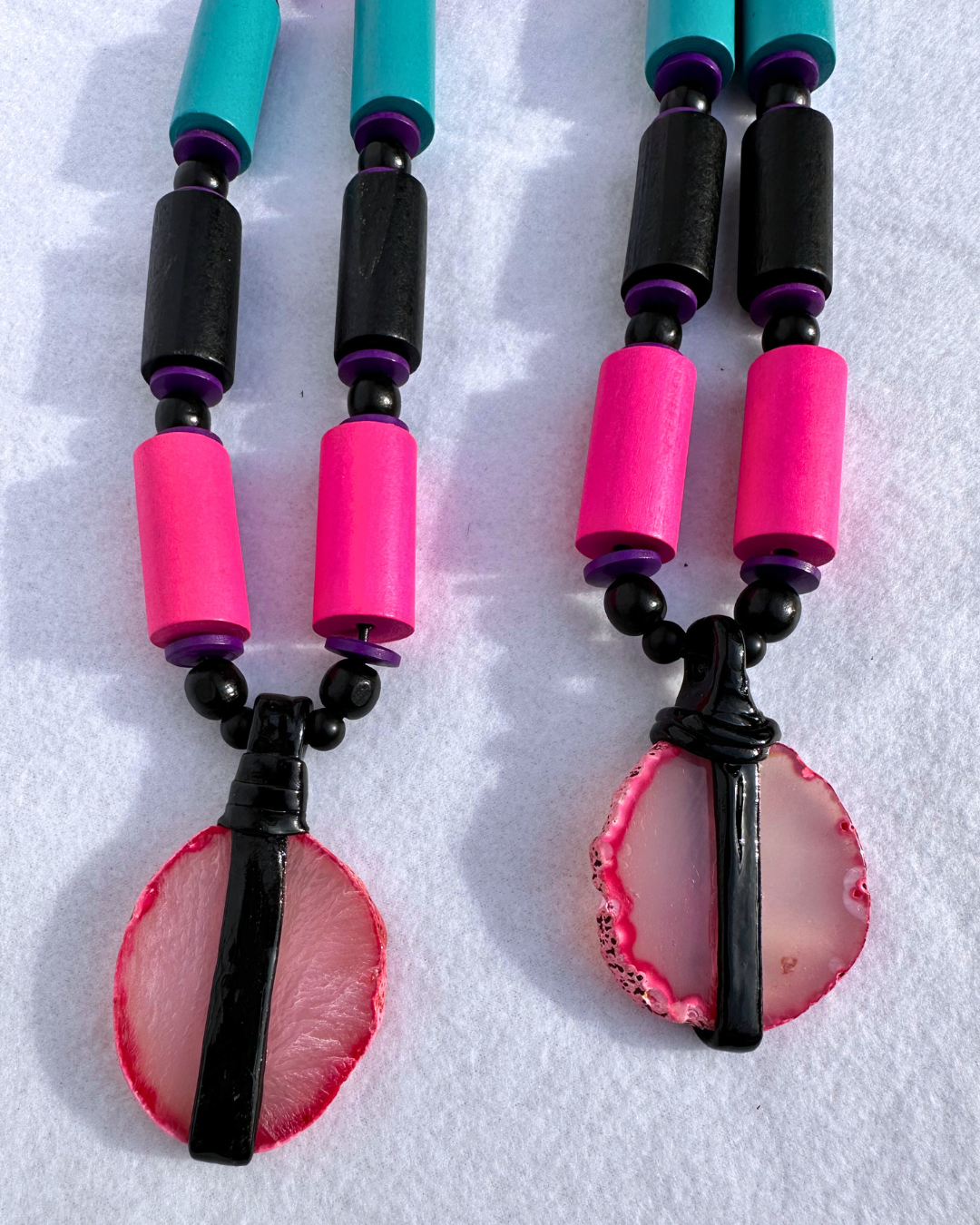 The "Phillipa Ladybug" Multi-colored Necklace