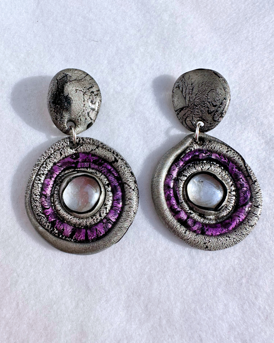 Silver "Goddess Ashanti" Earrings