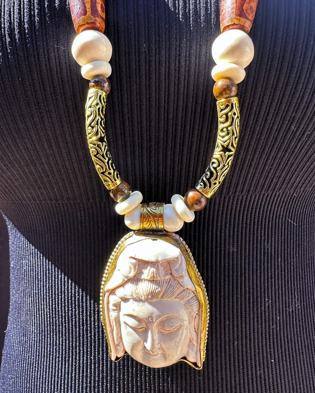 "Tranquil Buddha" Amulet Necklace