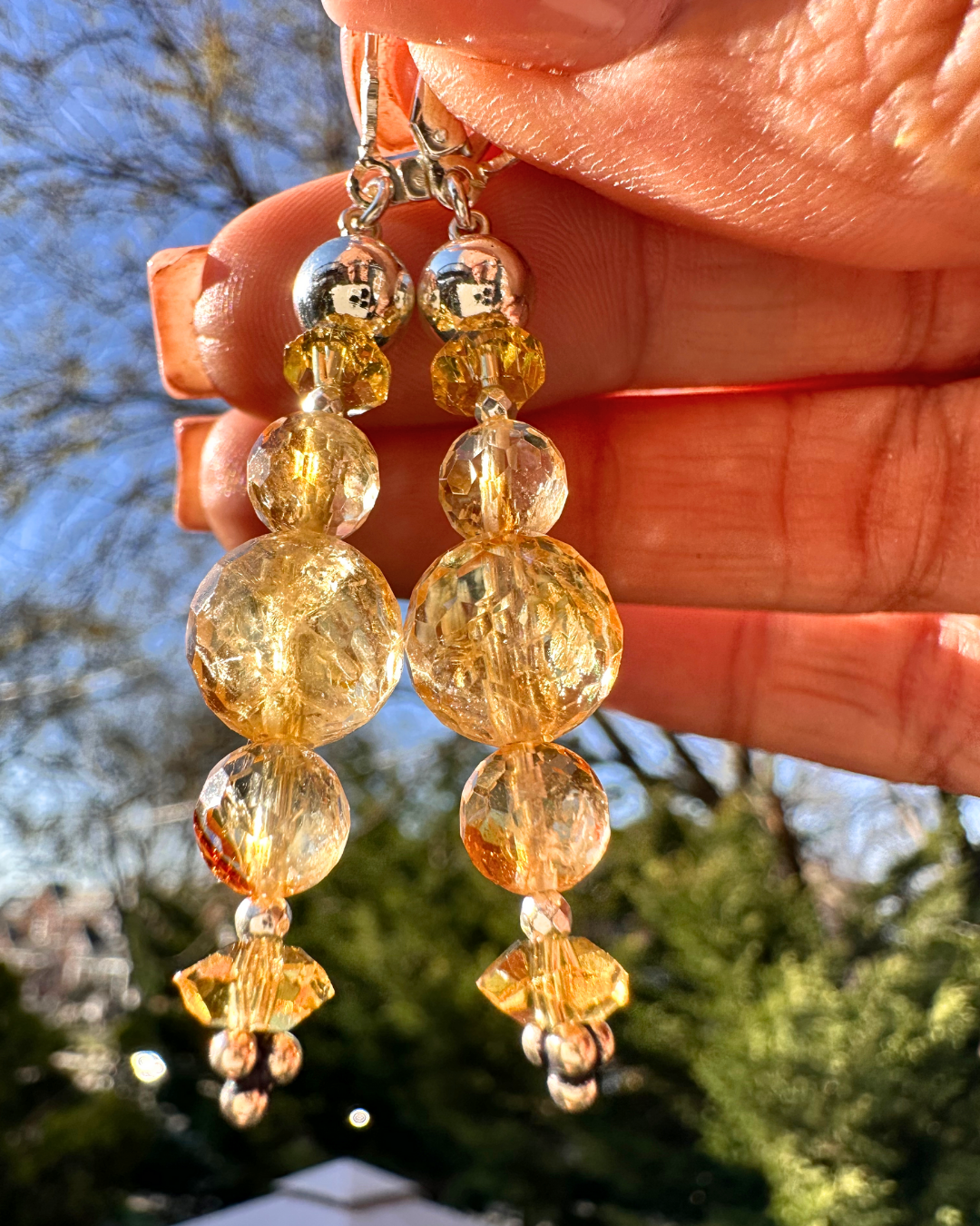Trunks of Gold Earrings