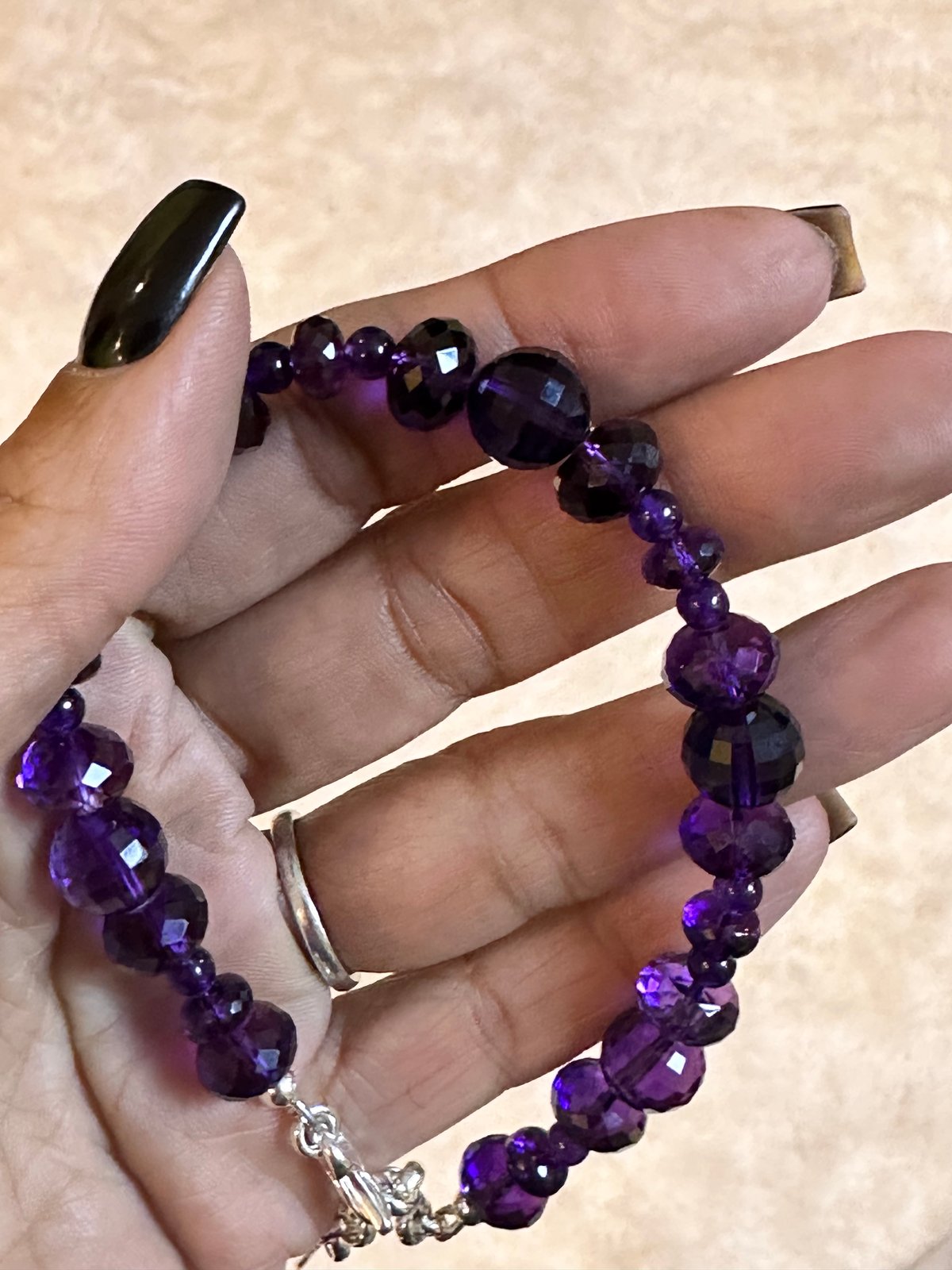 #FeelBetter Bracelet “Intuition” Amethyst (mini chain)
