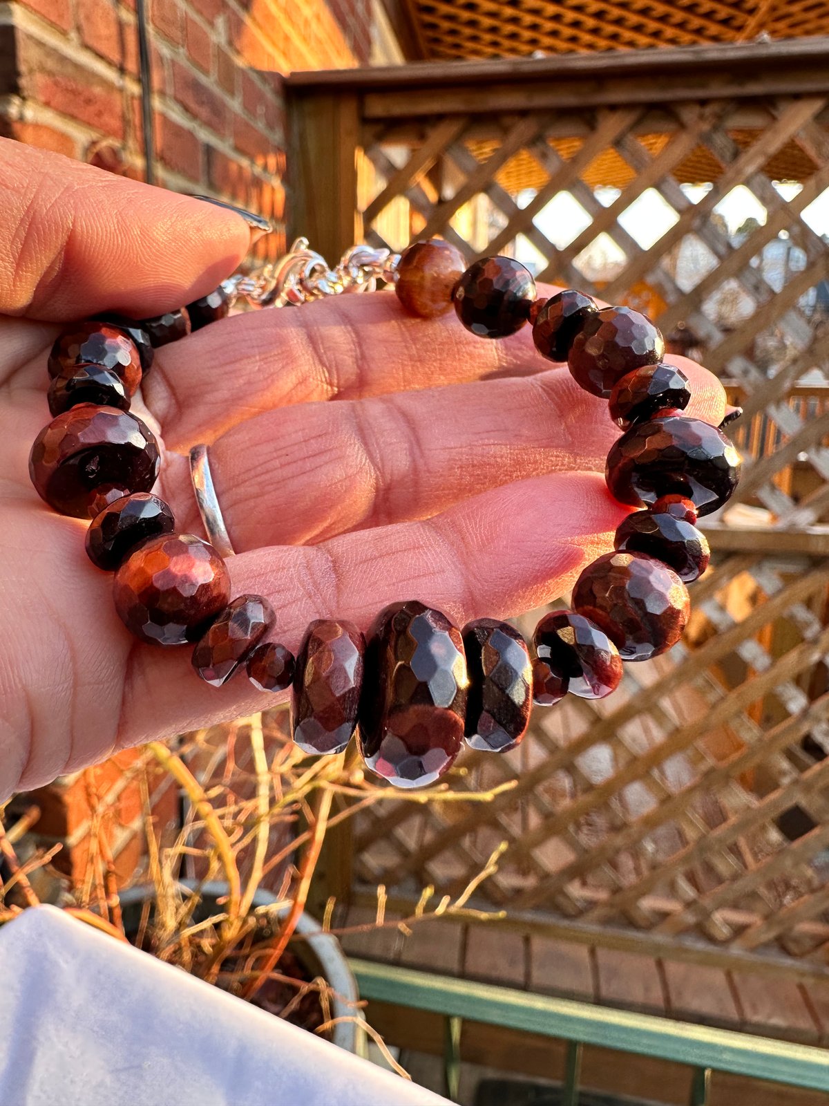 #FeelBetter Bracelet “Survival” Red Tiger’s Eye