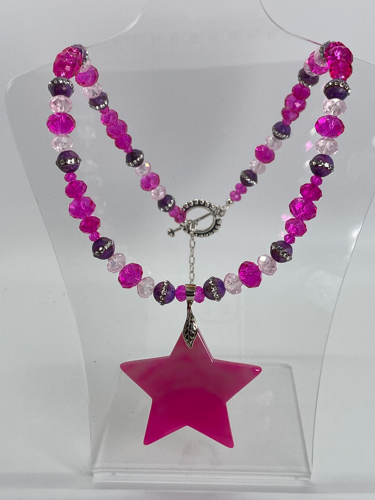 Pink Agate Star
